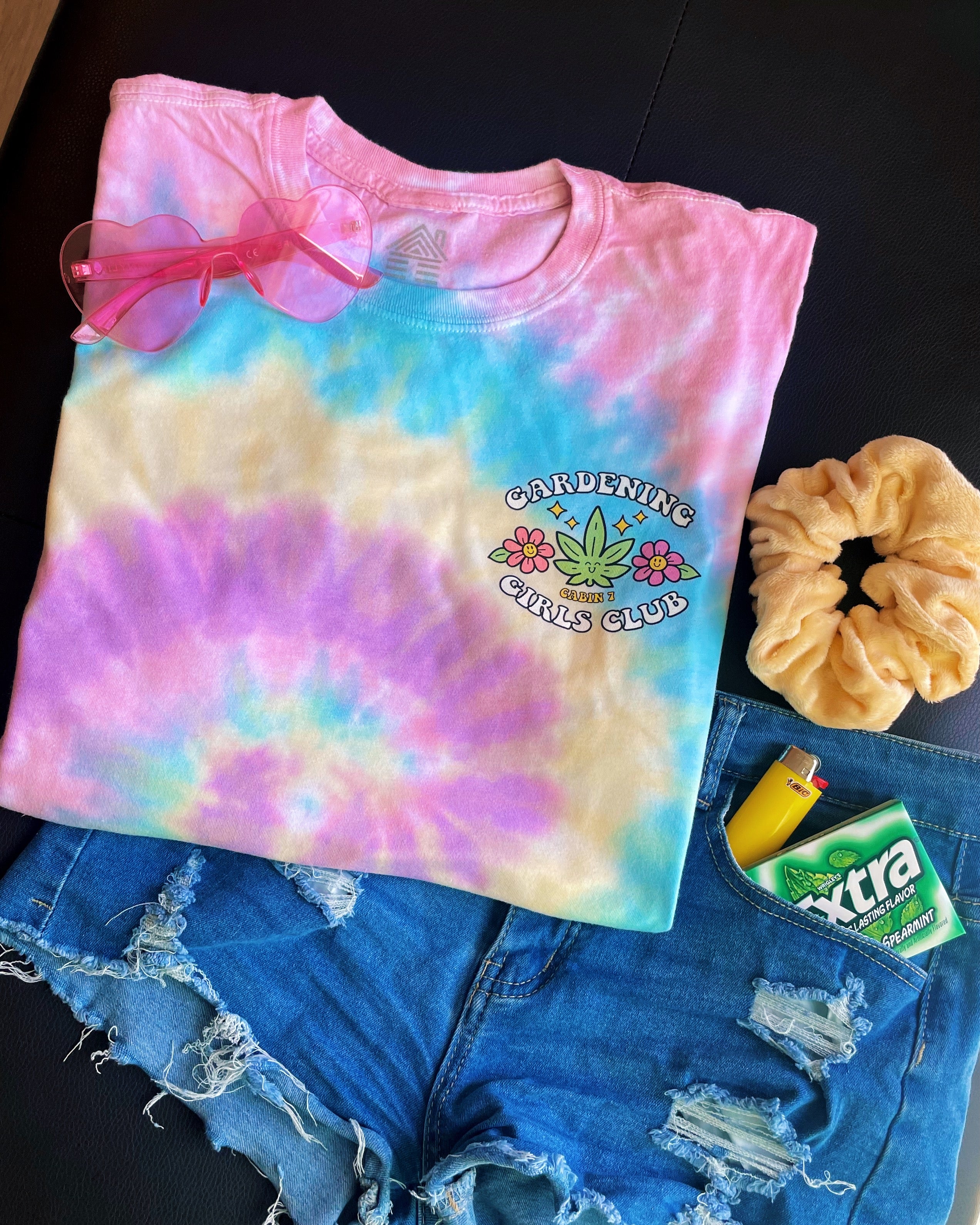 Gardening Girls Club Tie Dye T-Shirt