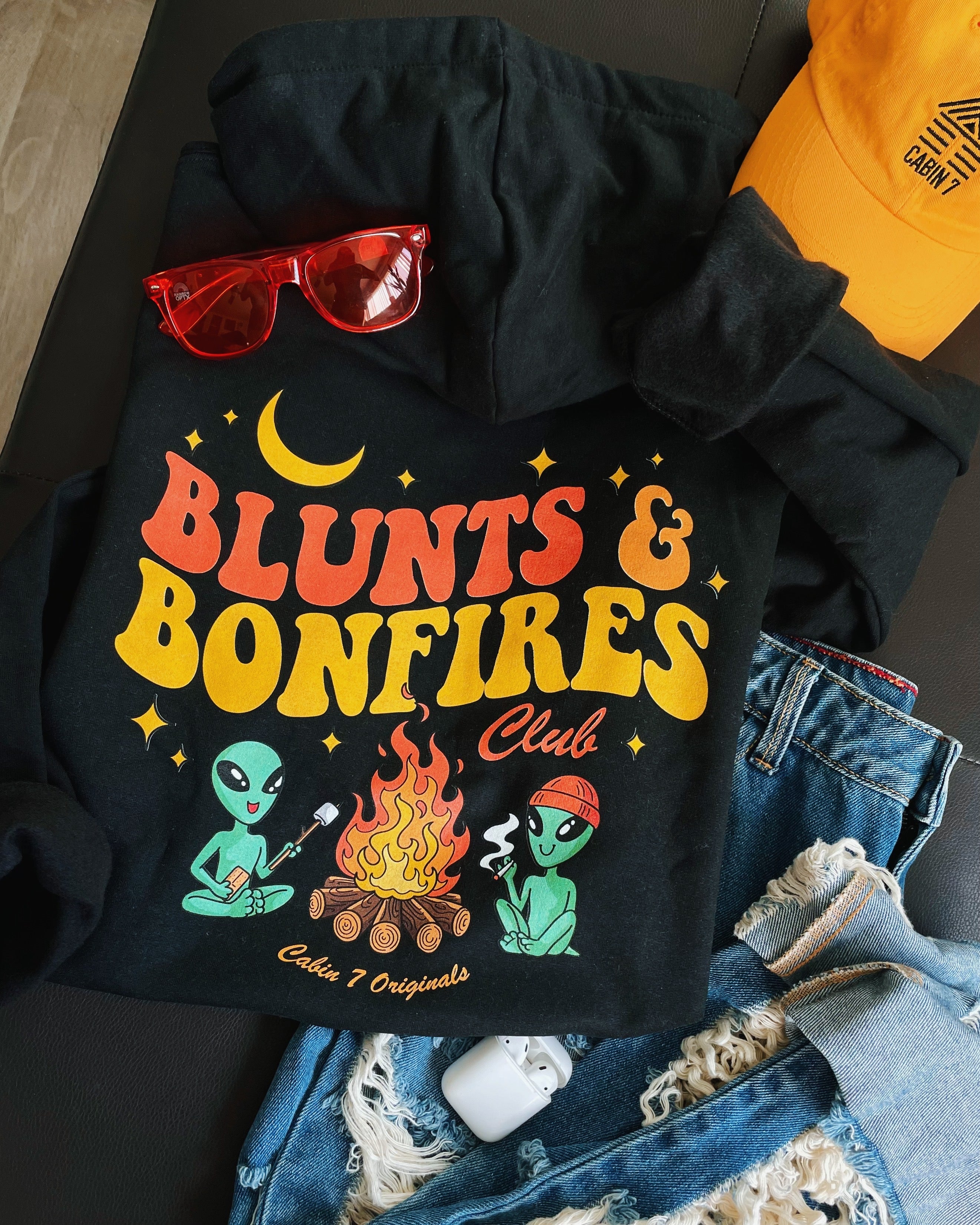 Blunts & Bonfires Club Hoodie