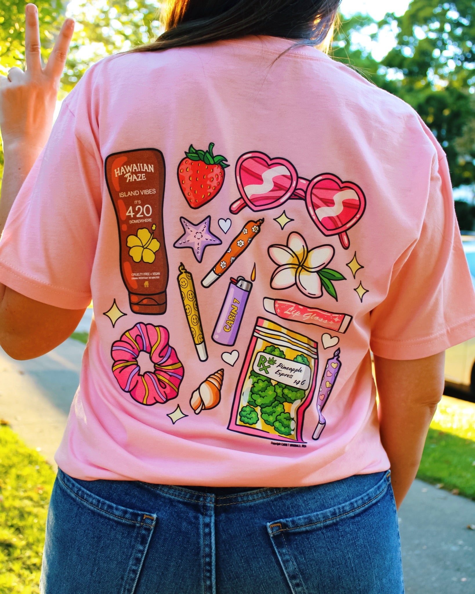 Pot Girl Summer T-Shirt