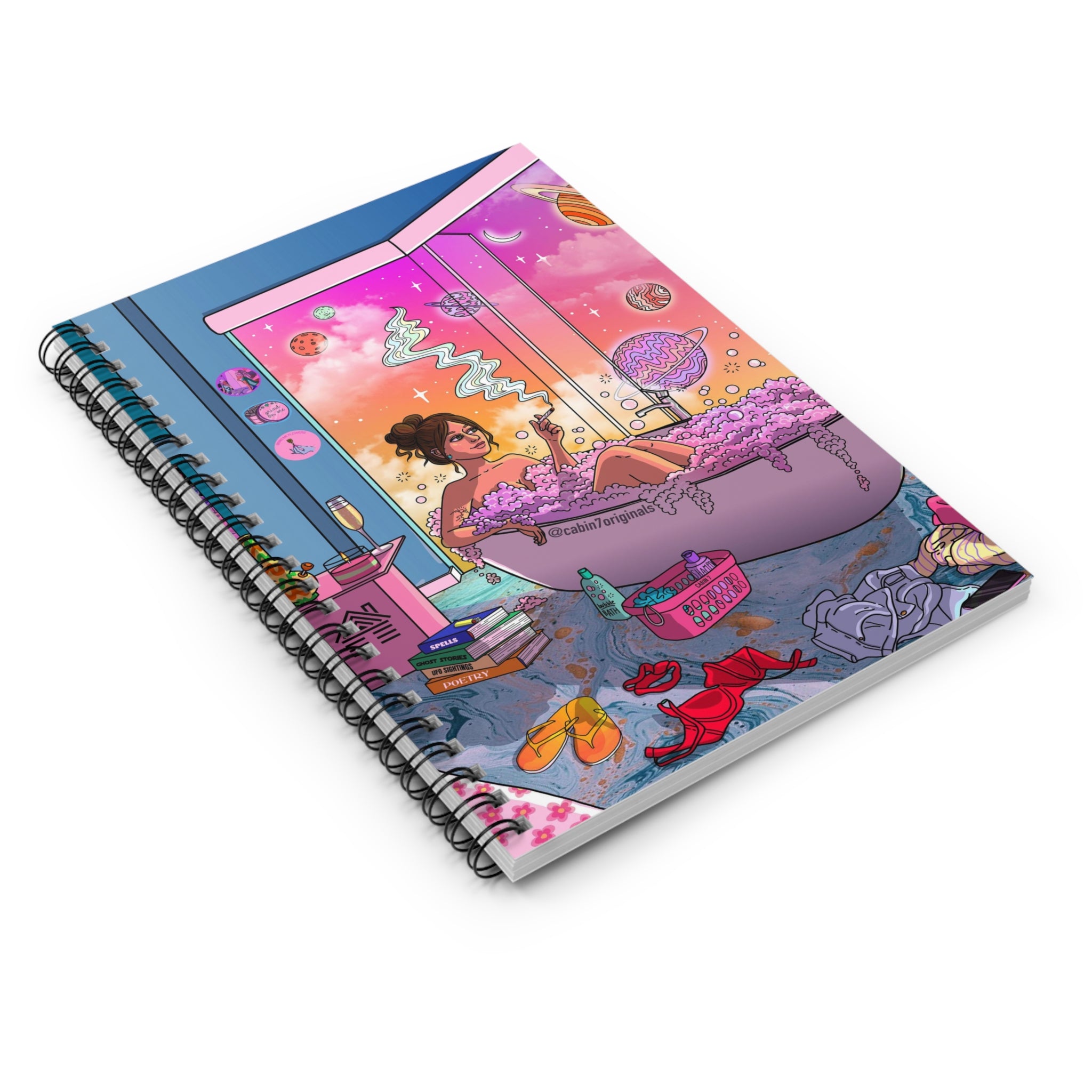 Self Care Spiral Notebook