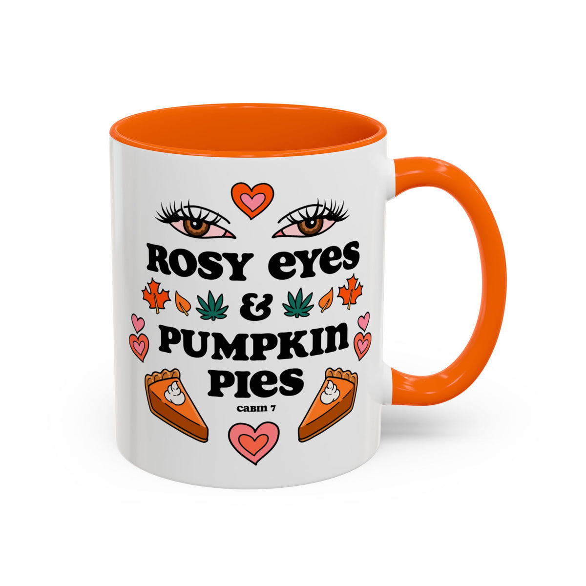 Rosy Eyes & Pumpkin Pies Mug
