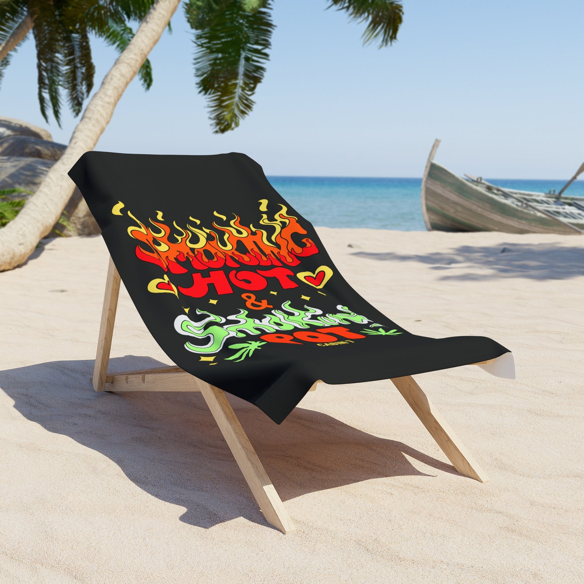 Smoking Hot Beach Towel