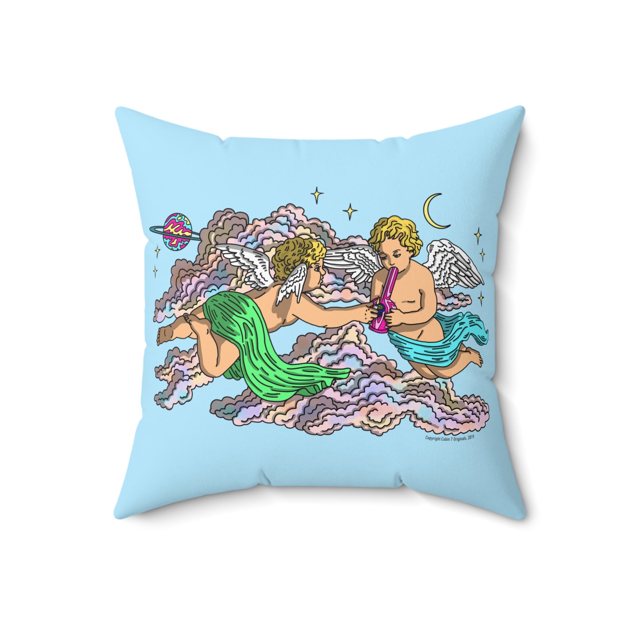 High Heavens Throw Pillow
