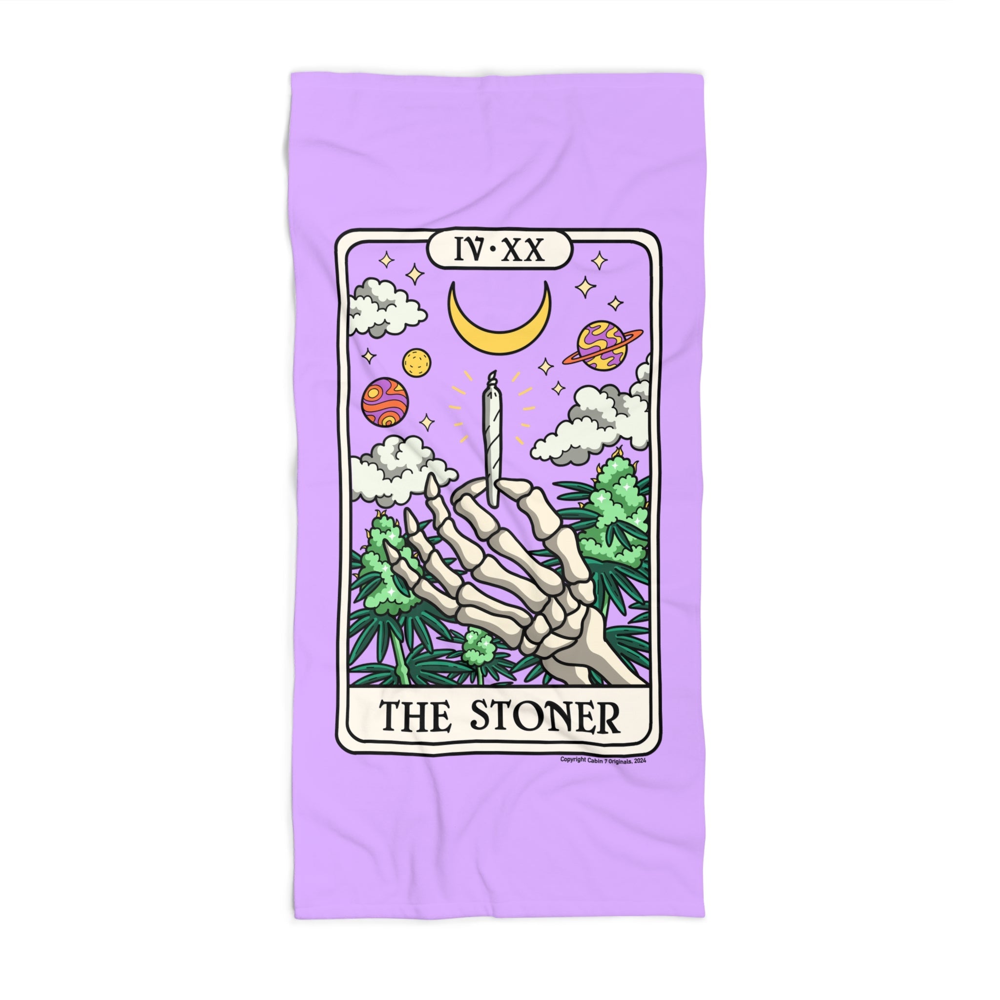 The Stoner Tarot Beach Towel