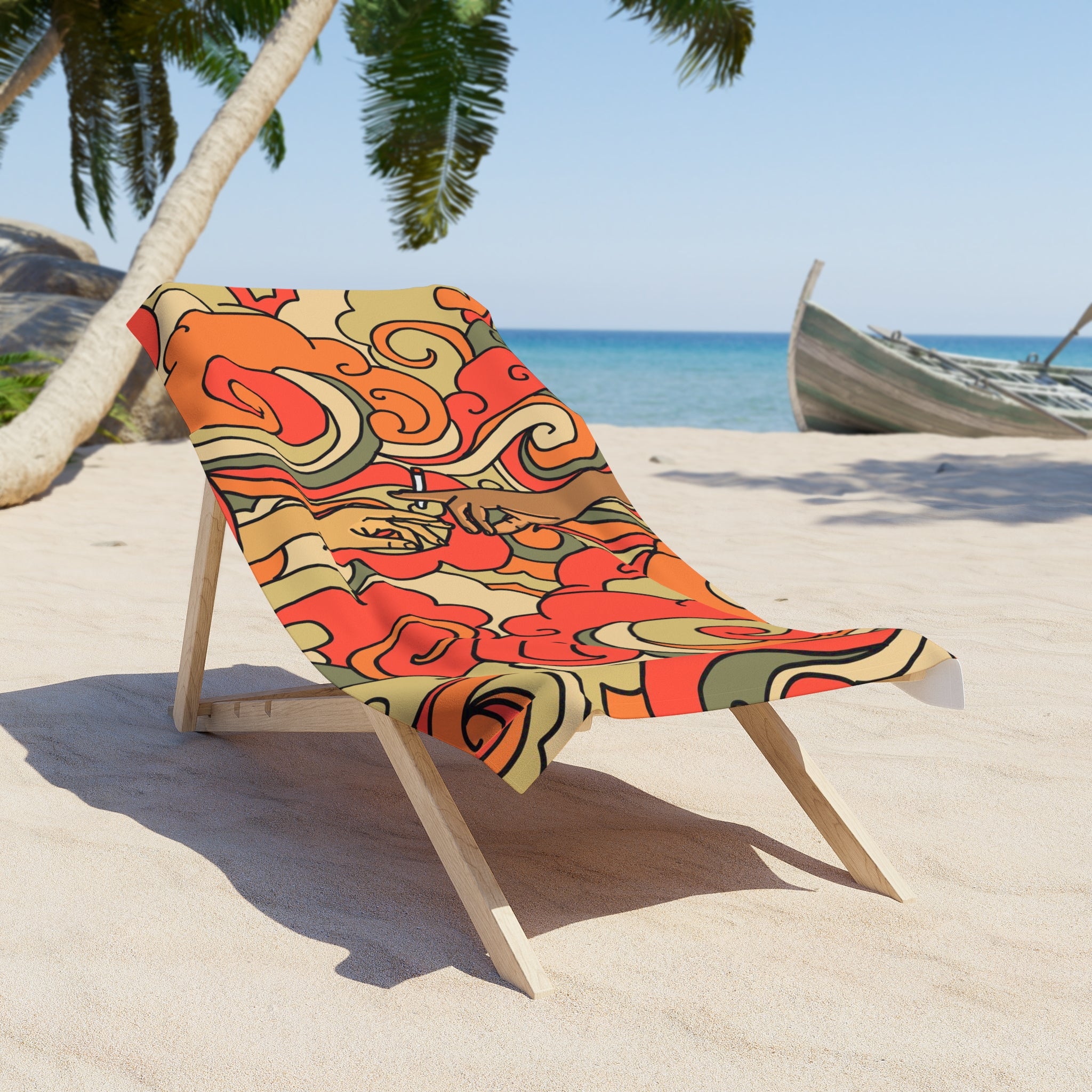 Joint Custody Beach Towel