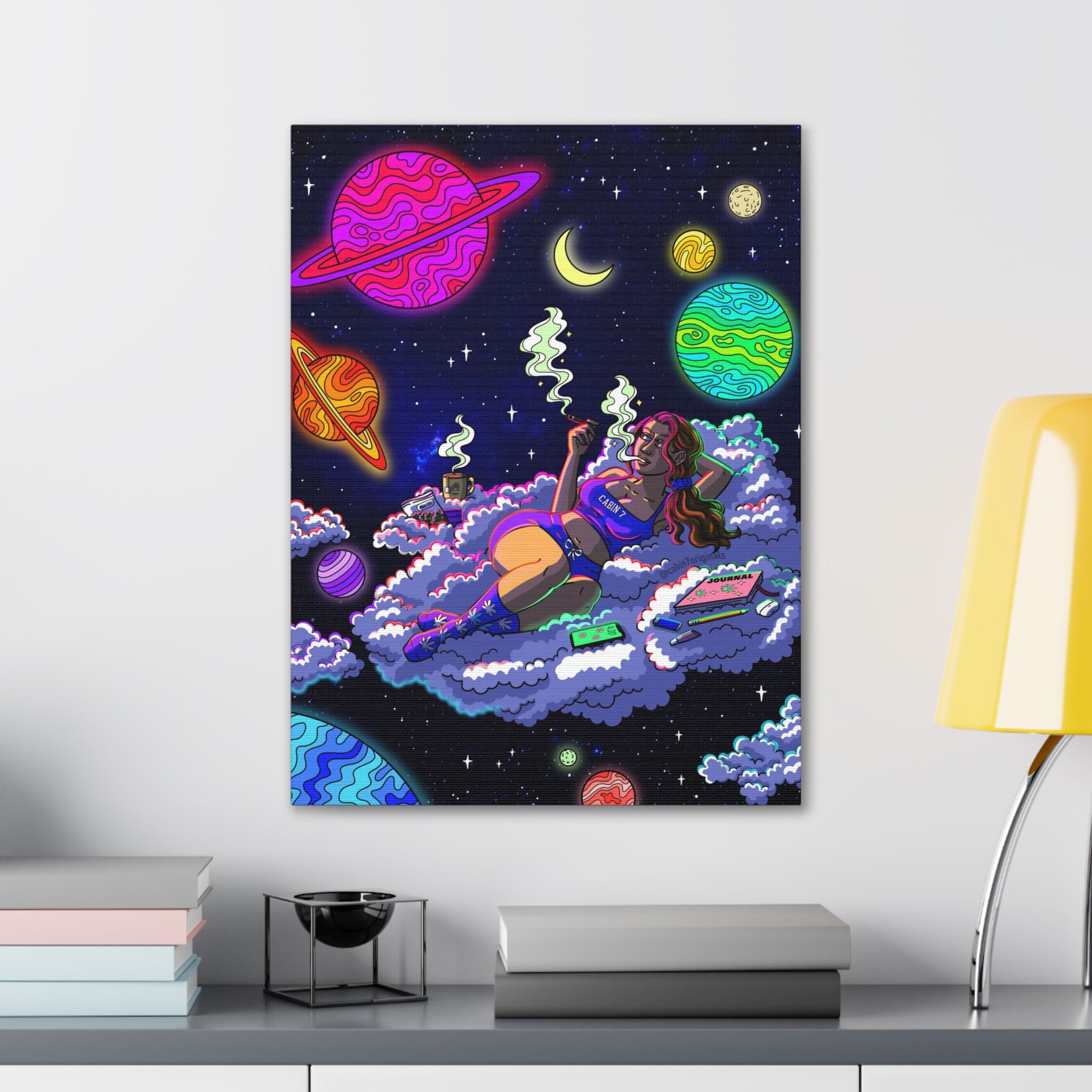 "On My Own" Canvas Print