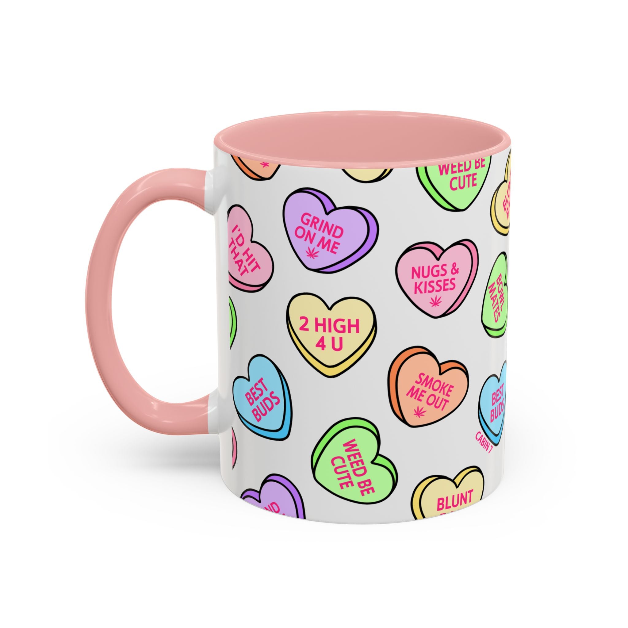 Candy Hearts Mug