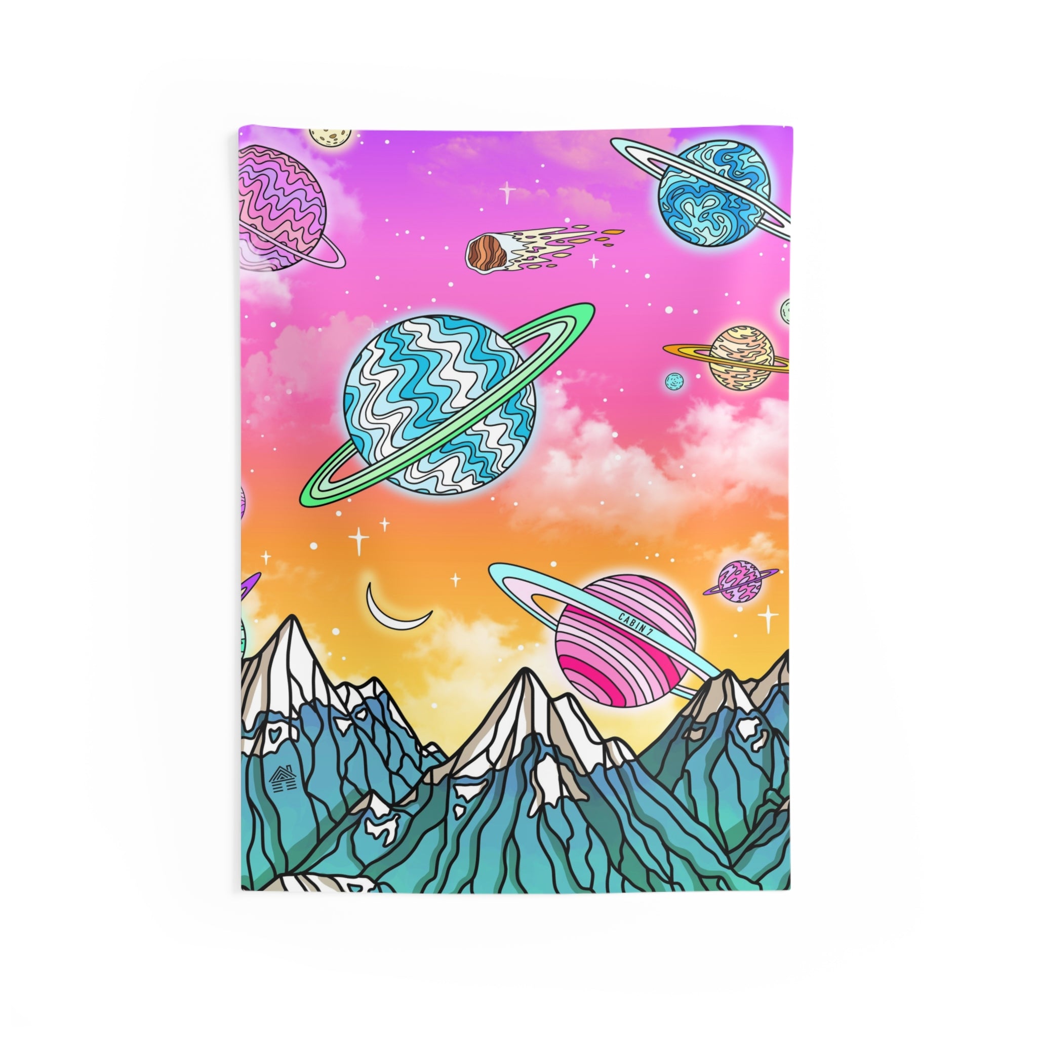 "Pastel Skies" Wall Tapestry