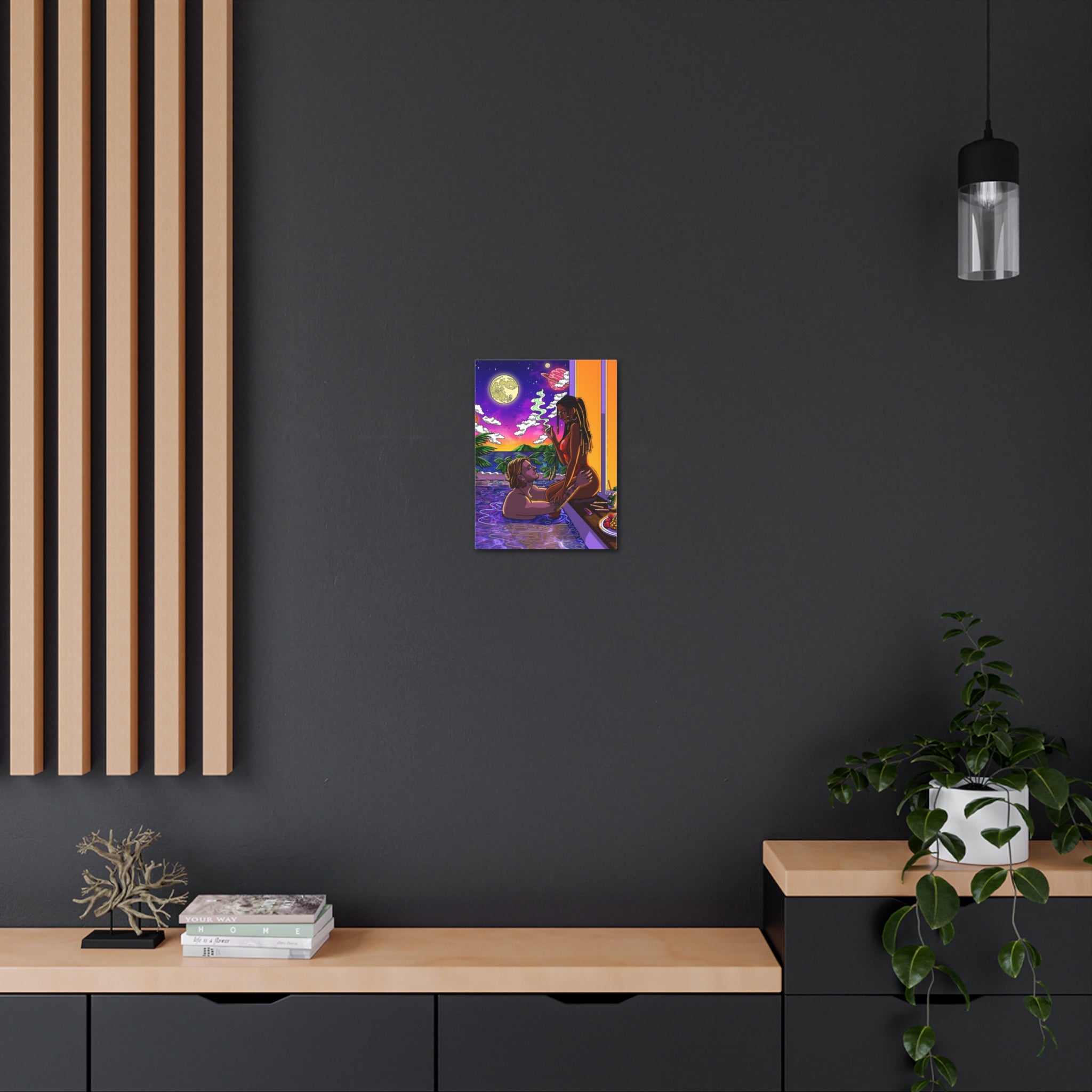 "Baecation" Canvas Print