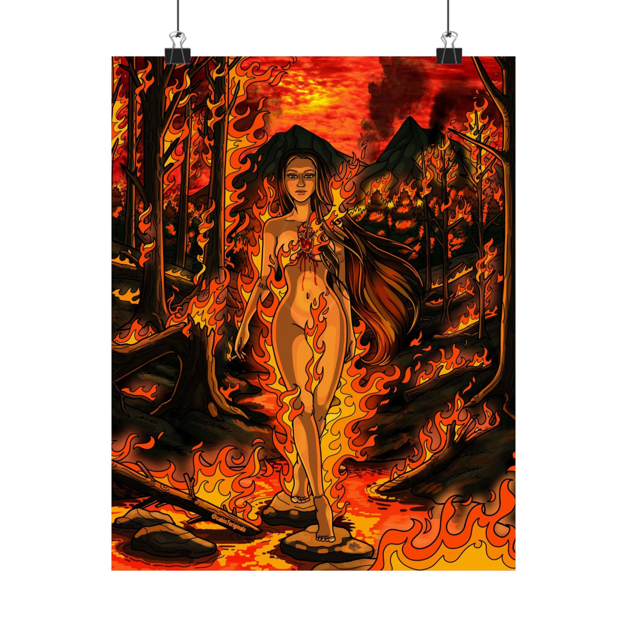 "Wildfire Season" Poster Print