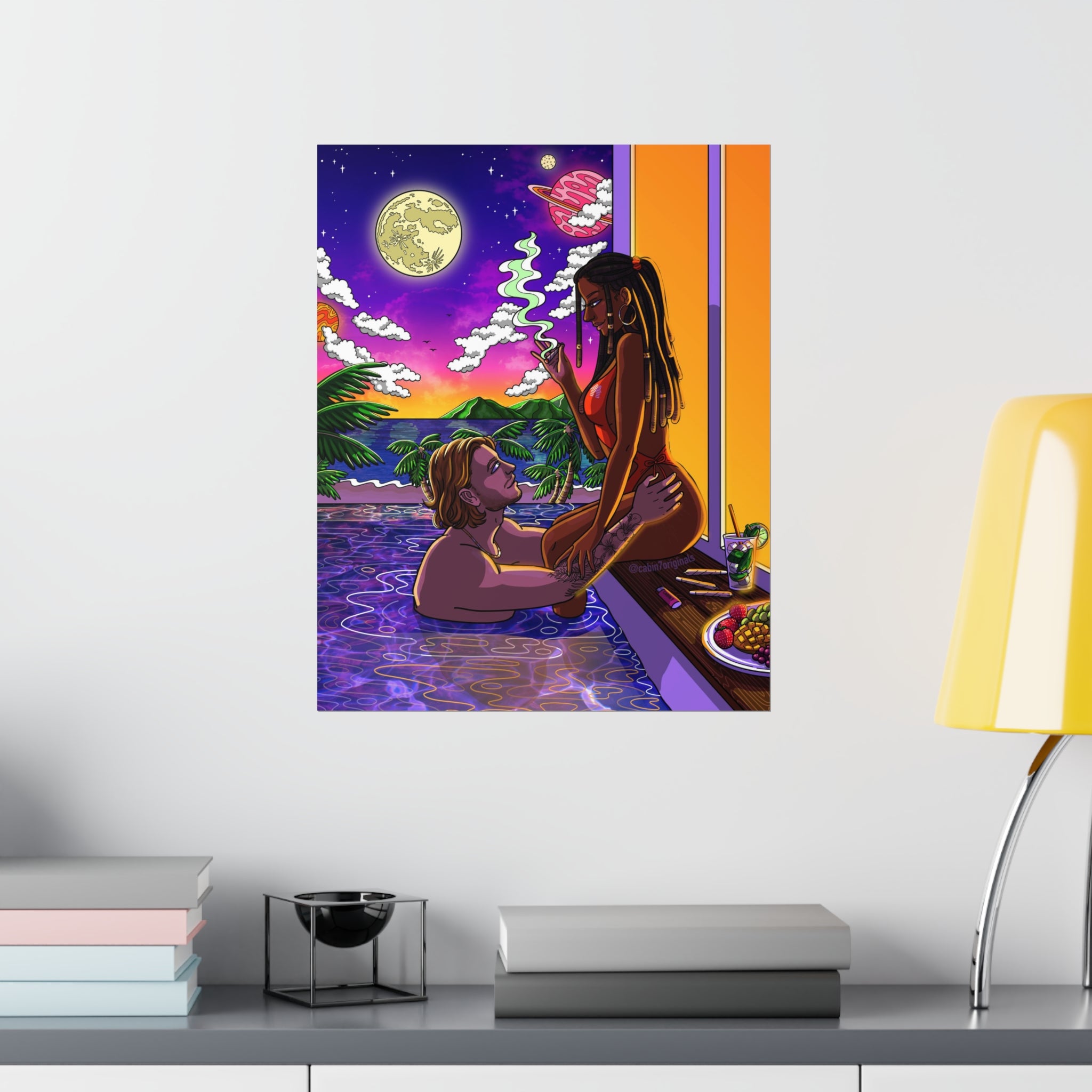 "Baecation" Poster Print