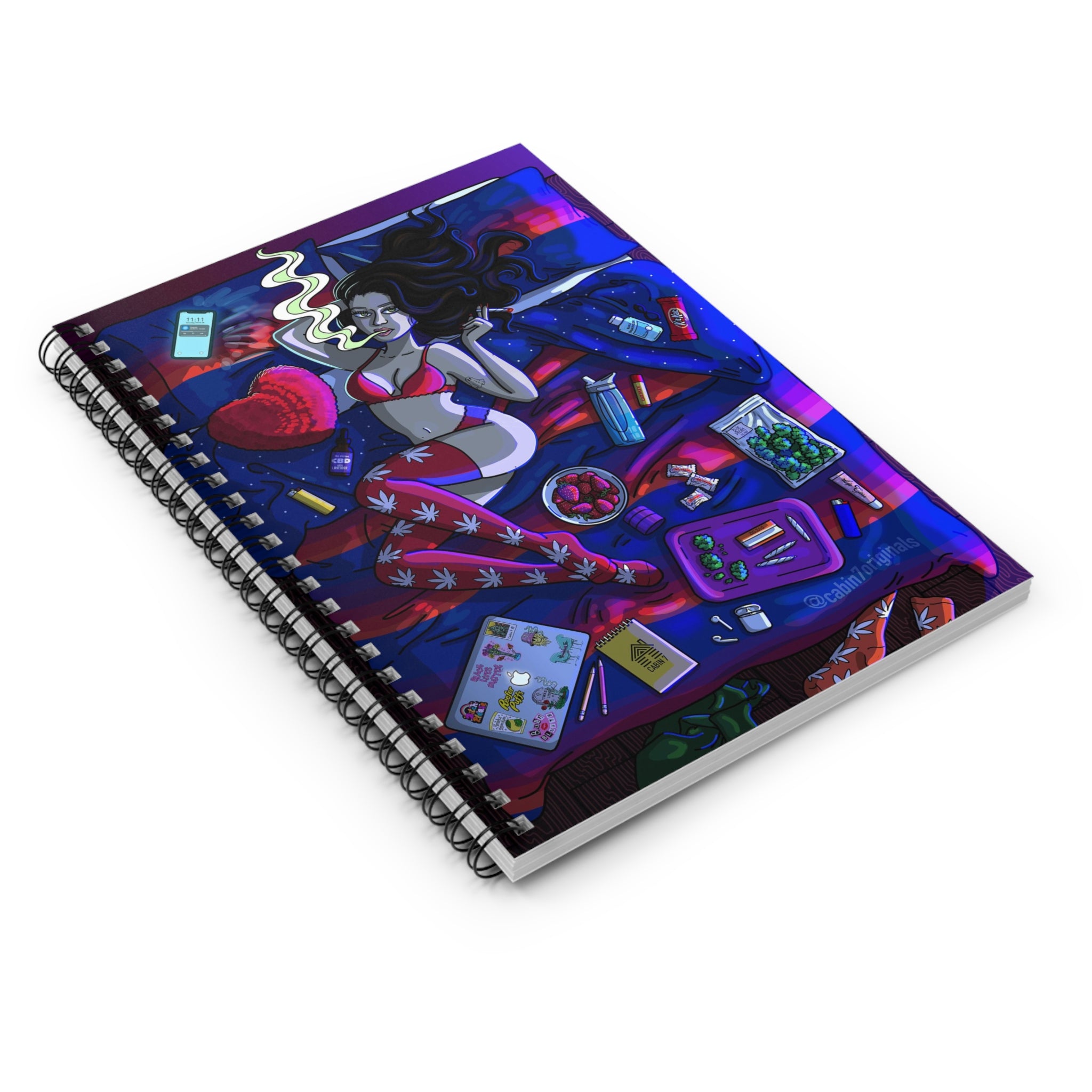 Blue Dream Spiral Notebook