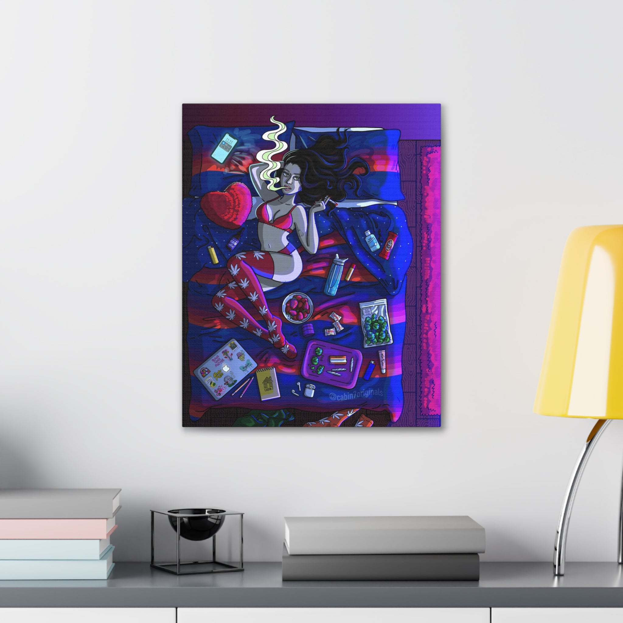 "Blue Dream" Canvas Print