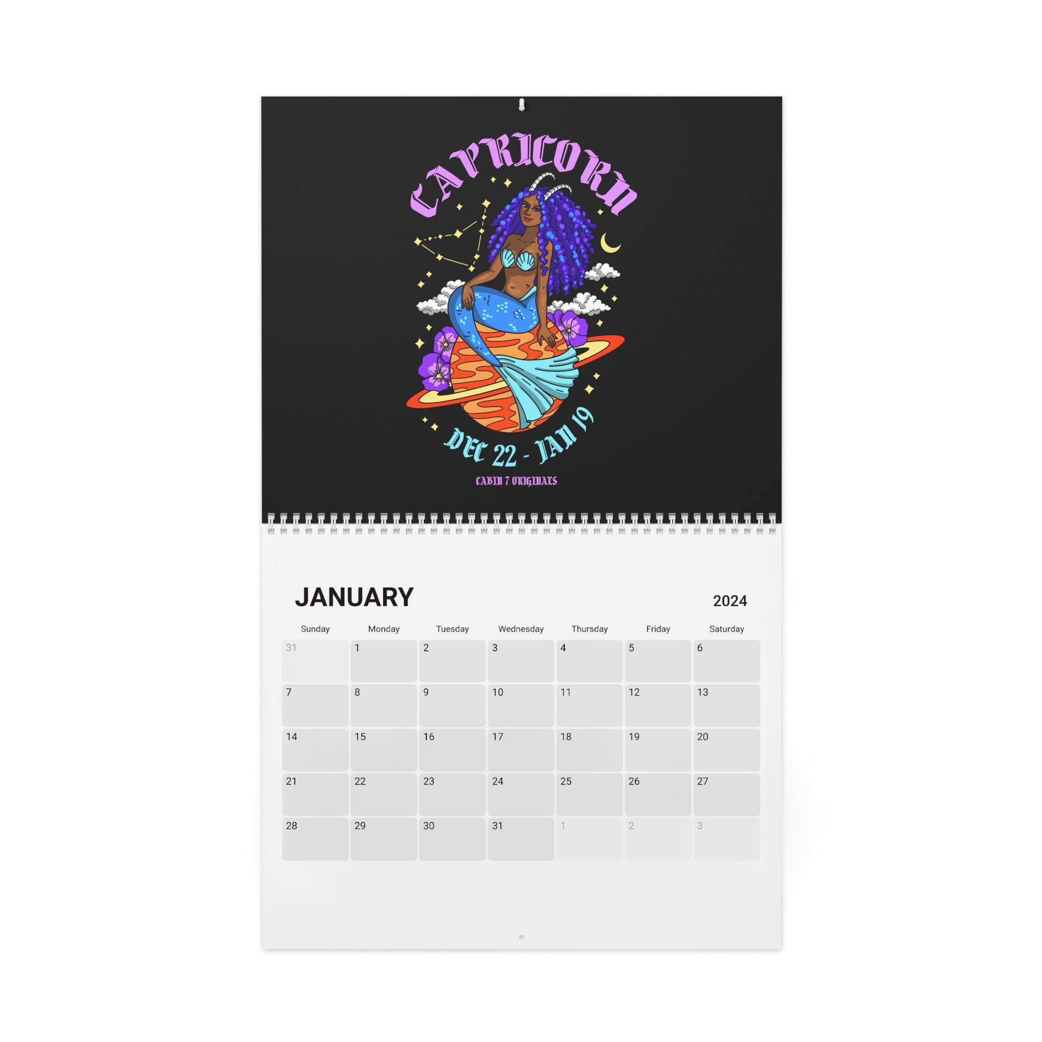 Zodiac Baddies 2024 Calendar