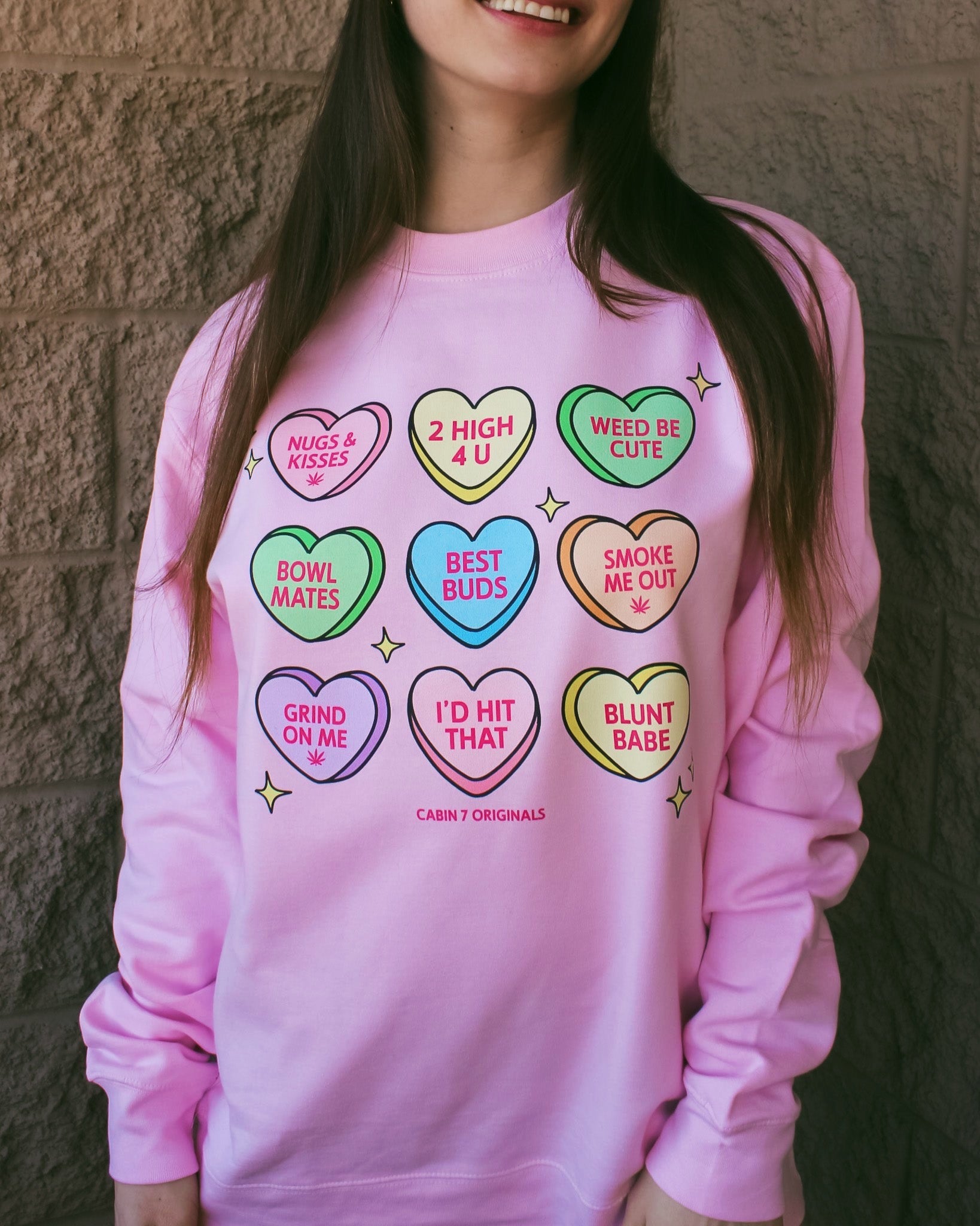 Candy Hearts Sweatshirt