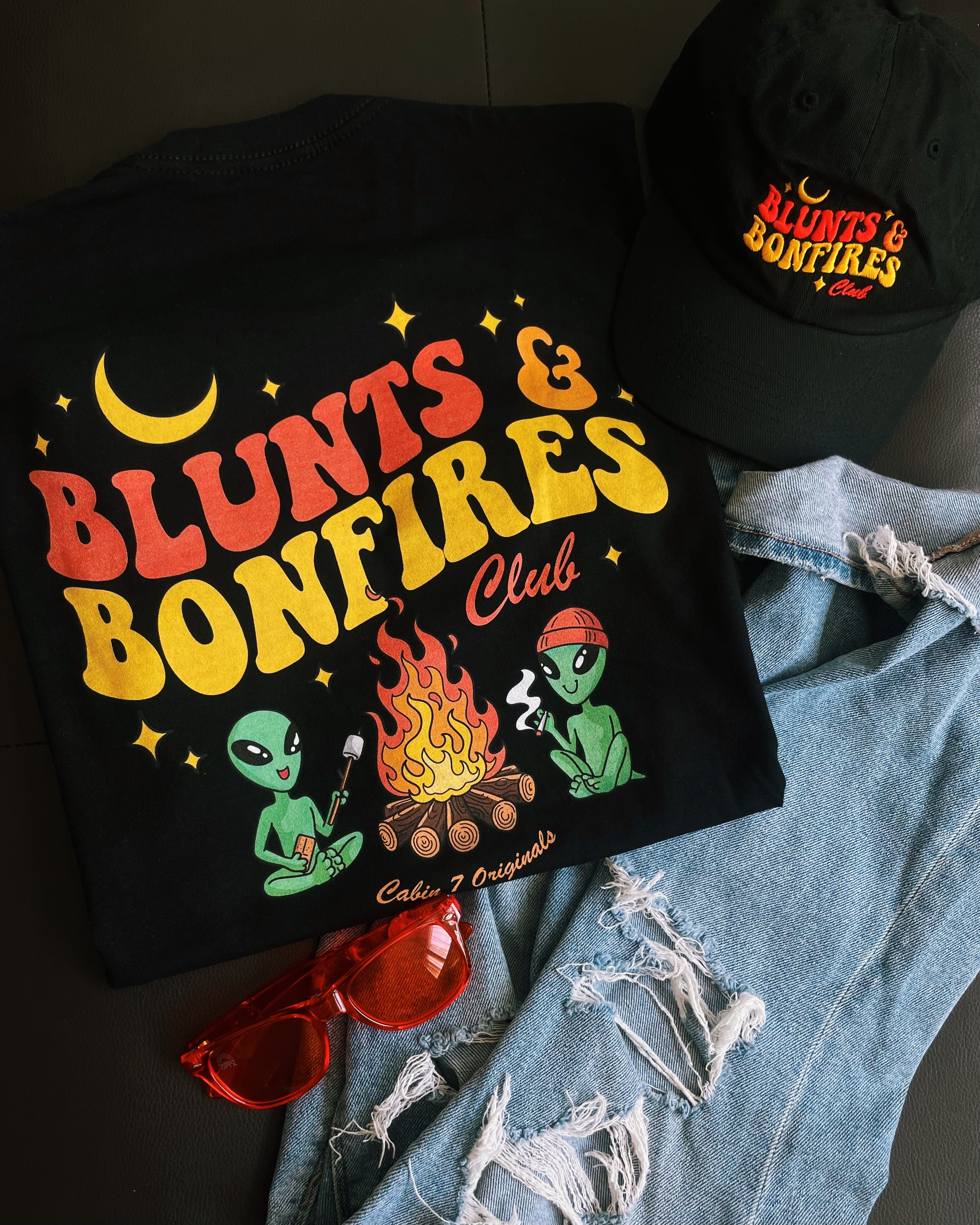 Blunts & Bonfires Club T-Shirt