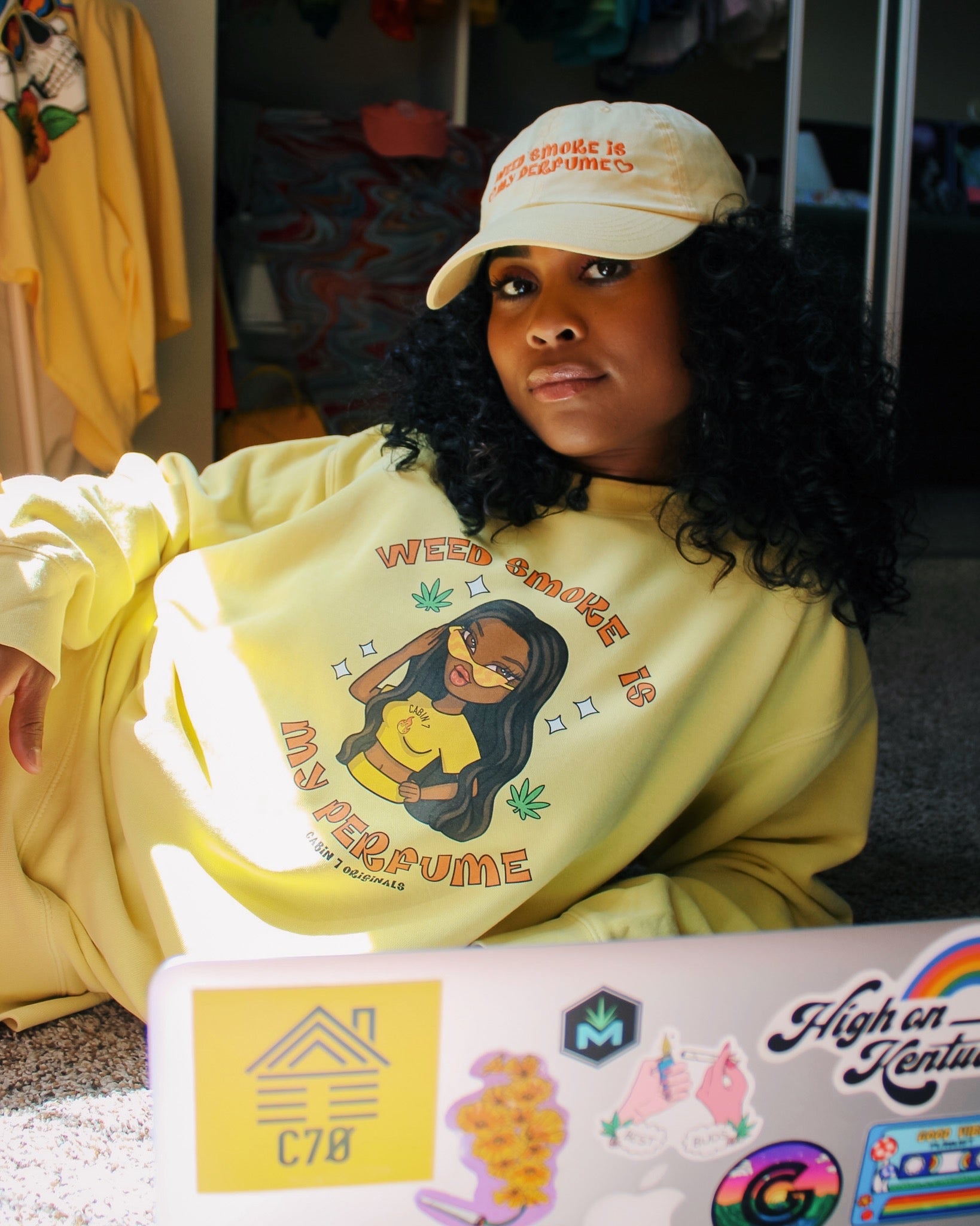 Weed Smoke Is My Perfume Sweatshirt