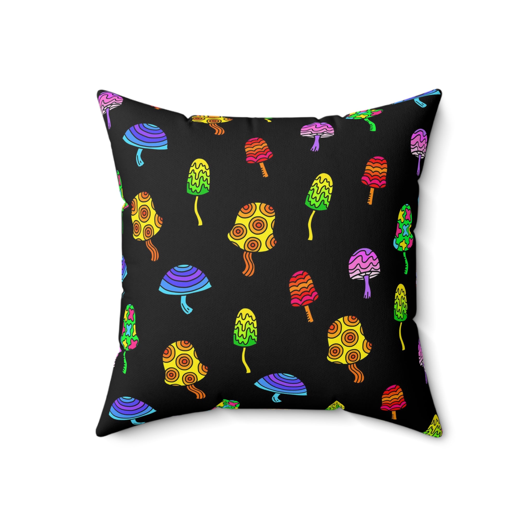 Shrooms Throw Pillow