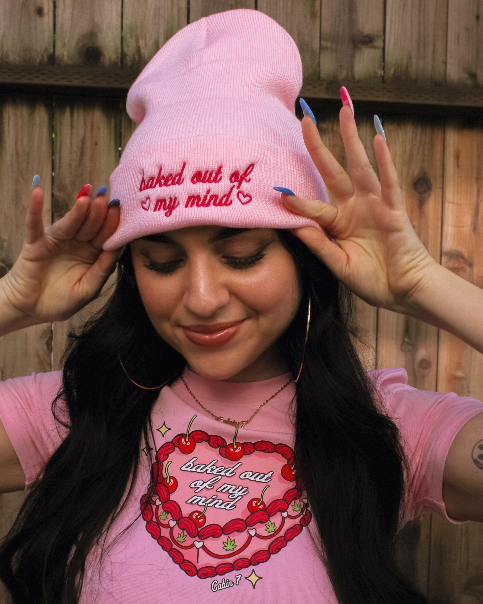 🎁 Baked Out Of My Mind Beanie (100% off)