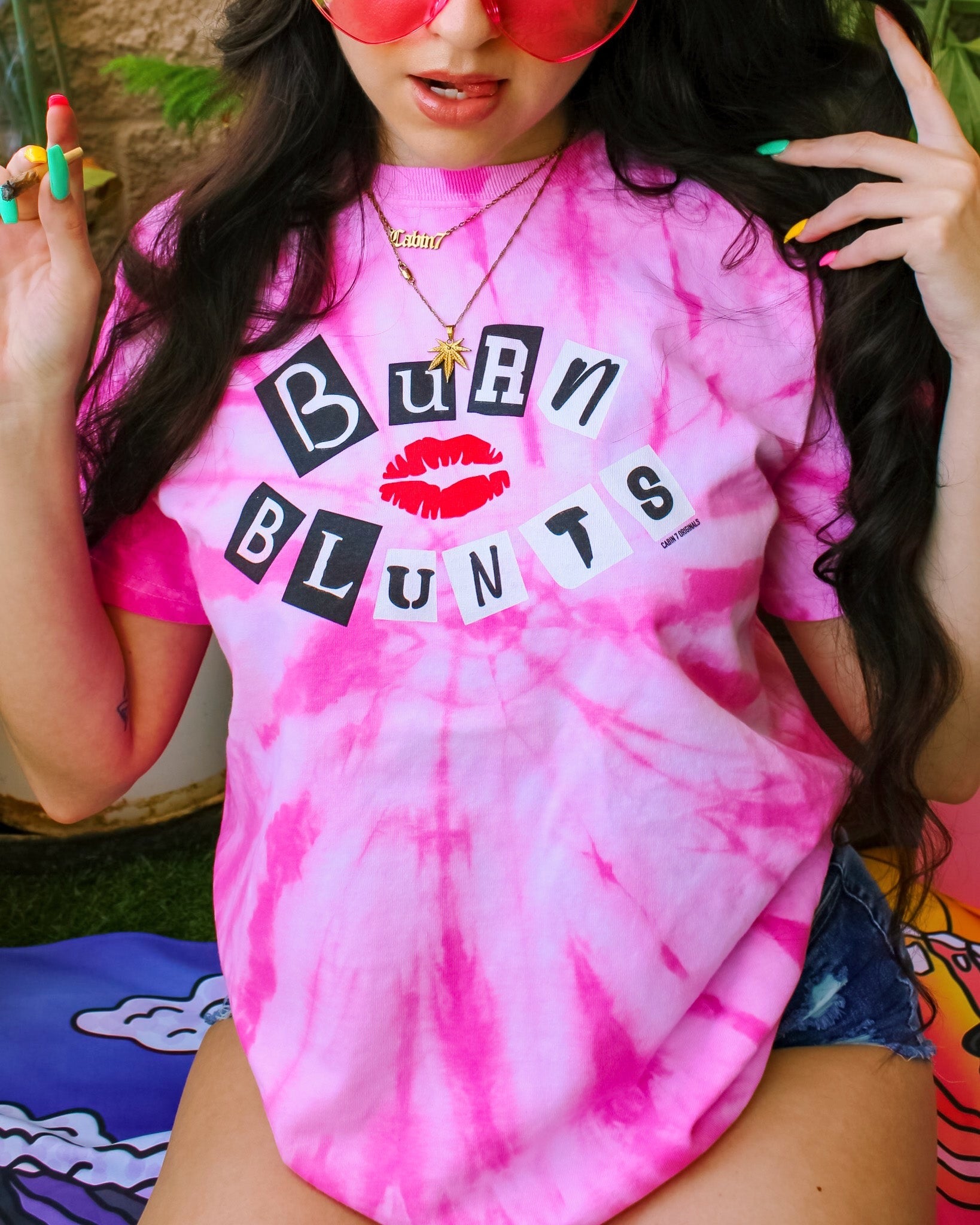 Burn Blunts Tie Dye T-Shirt