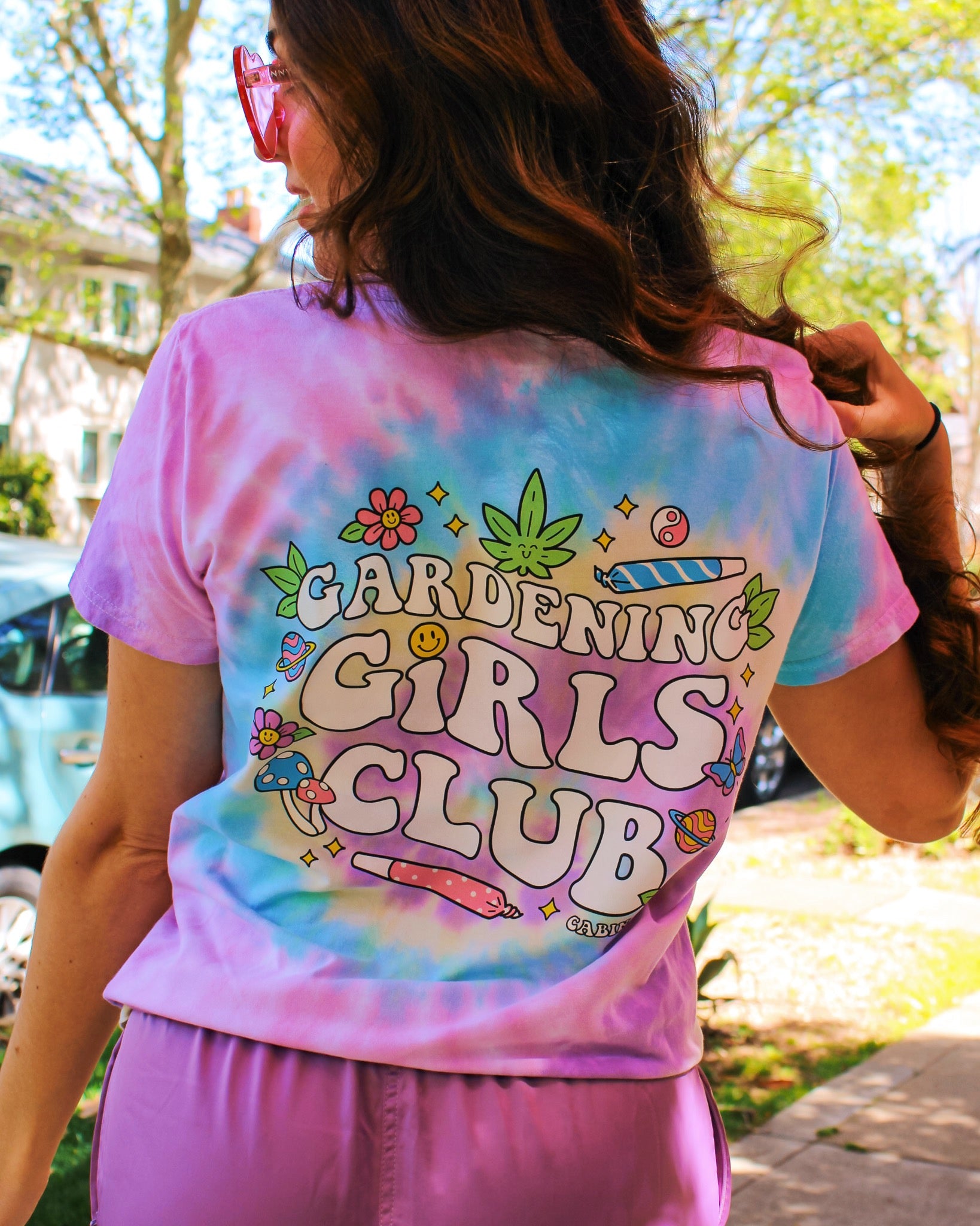 Gardening Girls Club Tie Dye T-Shirt