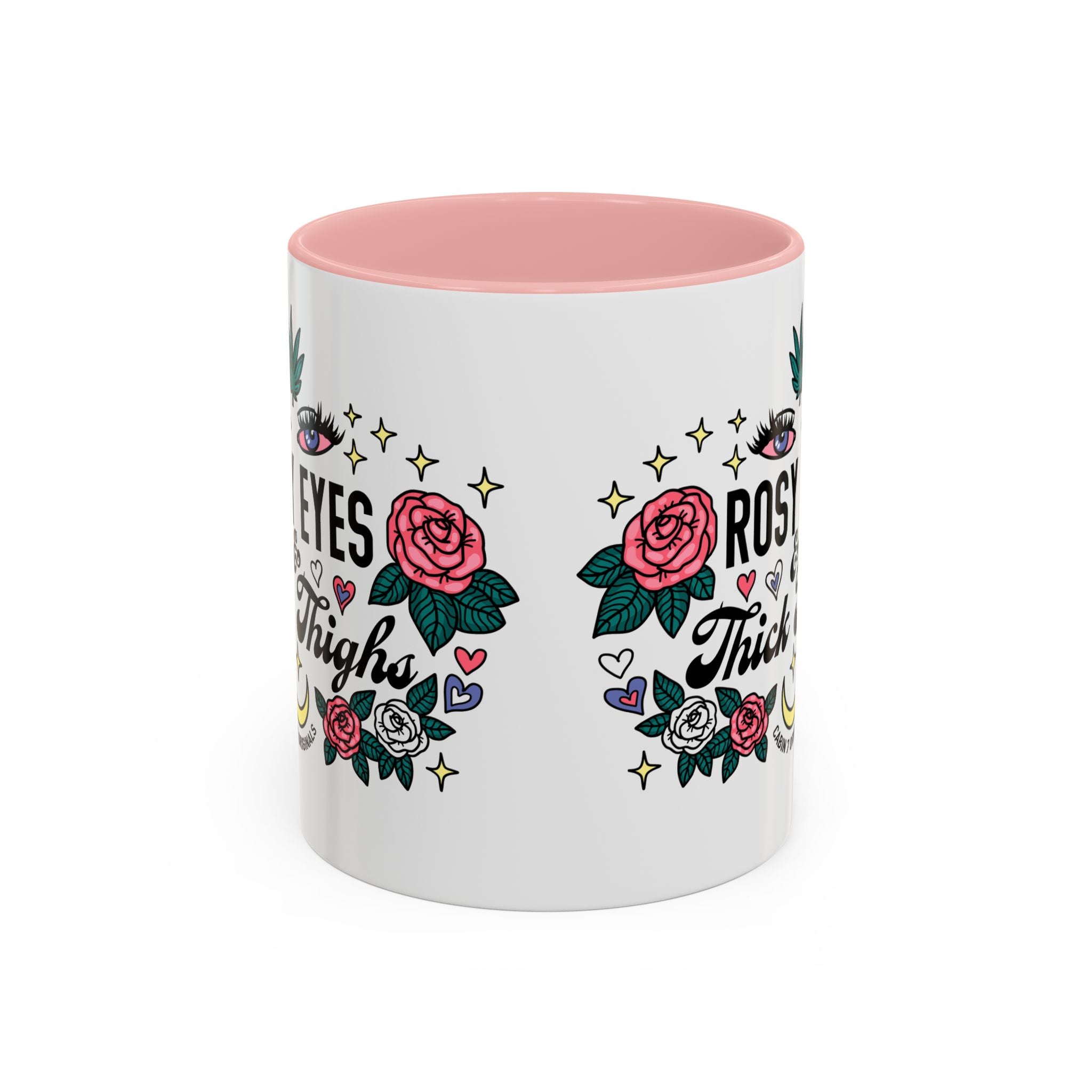 Rosy Eyes & Thick Thighs Mug