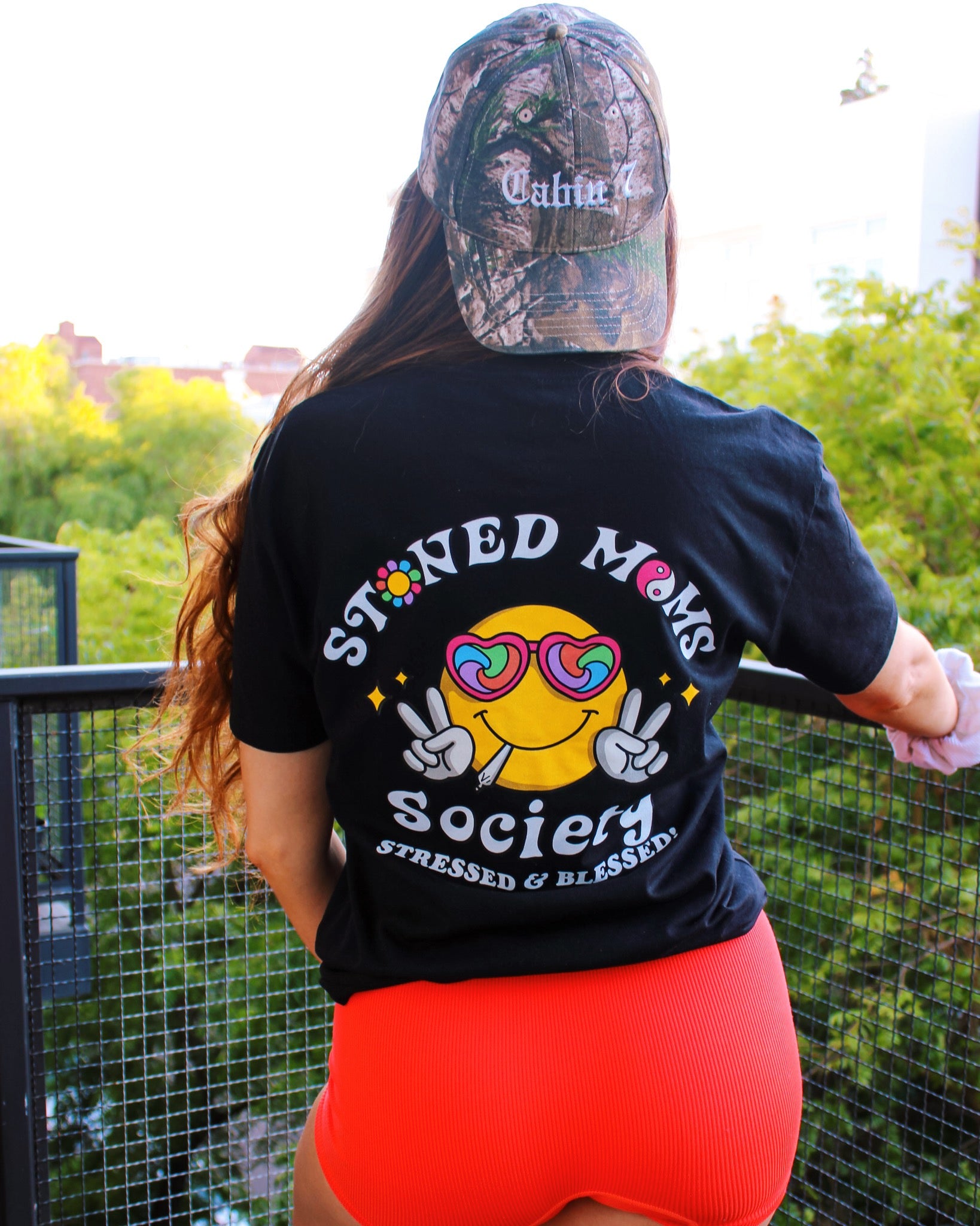 Stoned Moms Society T-Shirt (Black)