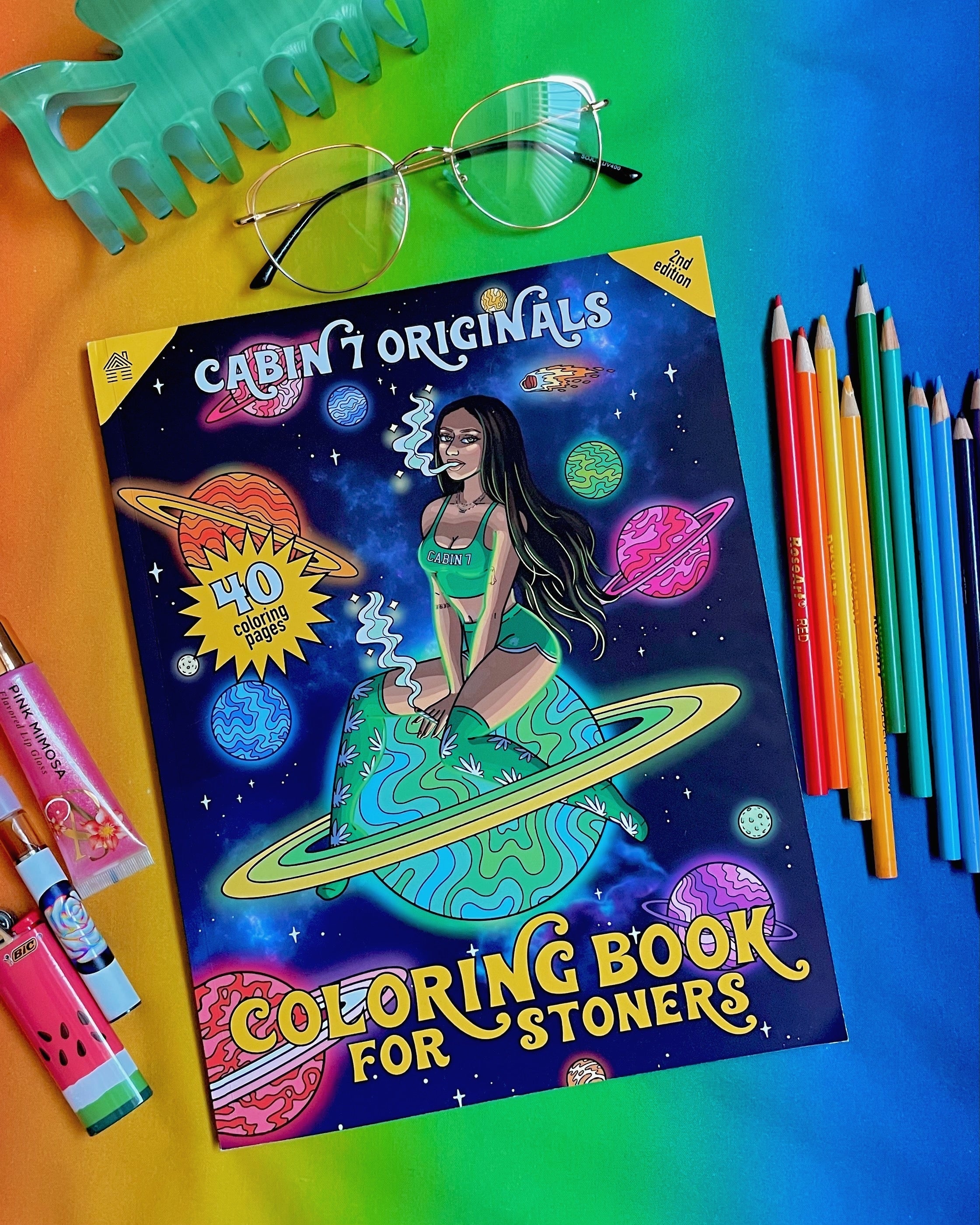🎁 Cabin 7 Coloring Book - 2nd Edition (100% off)