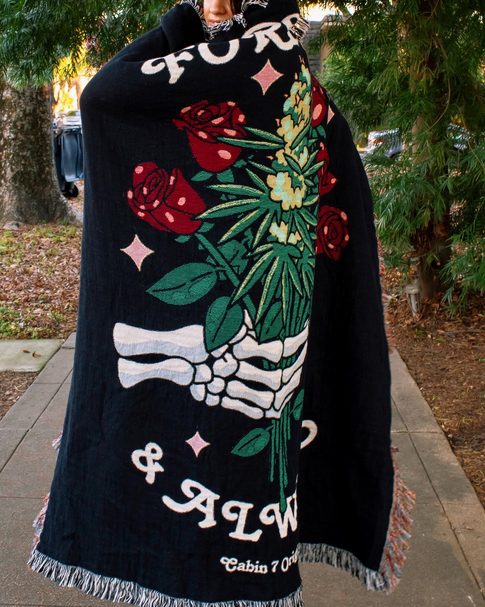 Forever & Always Woven Blanket