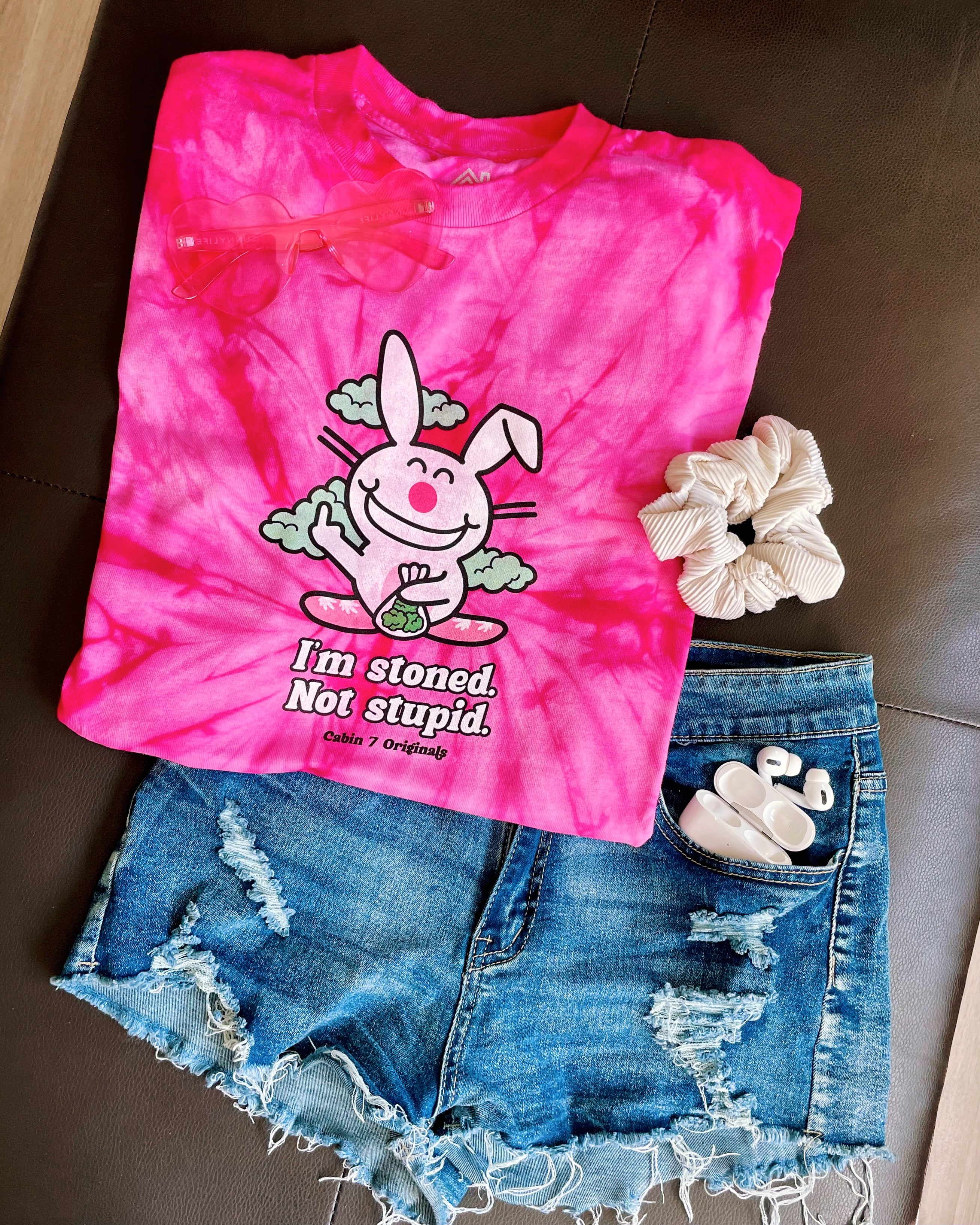 Hippie Bunny Tie Dye T-Shirt