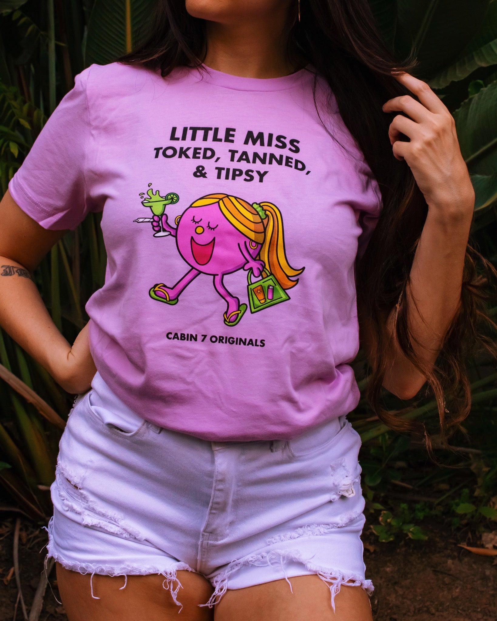 Little Miss Toked, Tanned, & Tipsy T-Shirt
