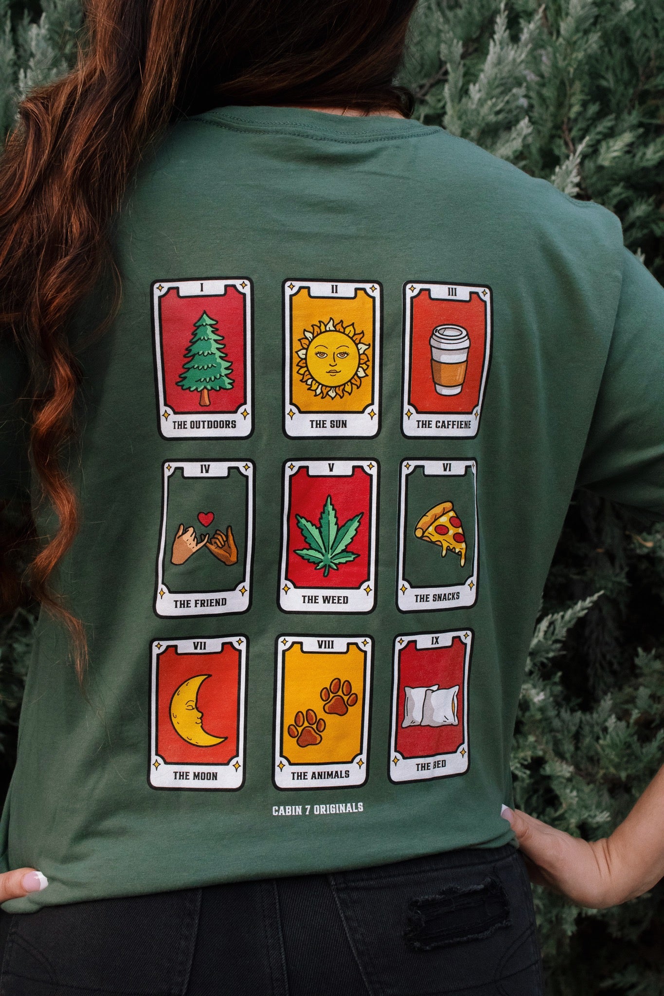 Major Arcannabis Tarot Cards T-Shirt