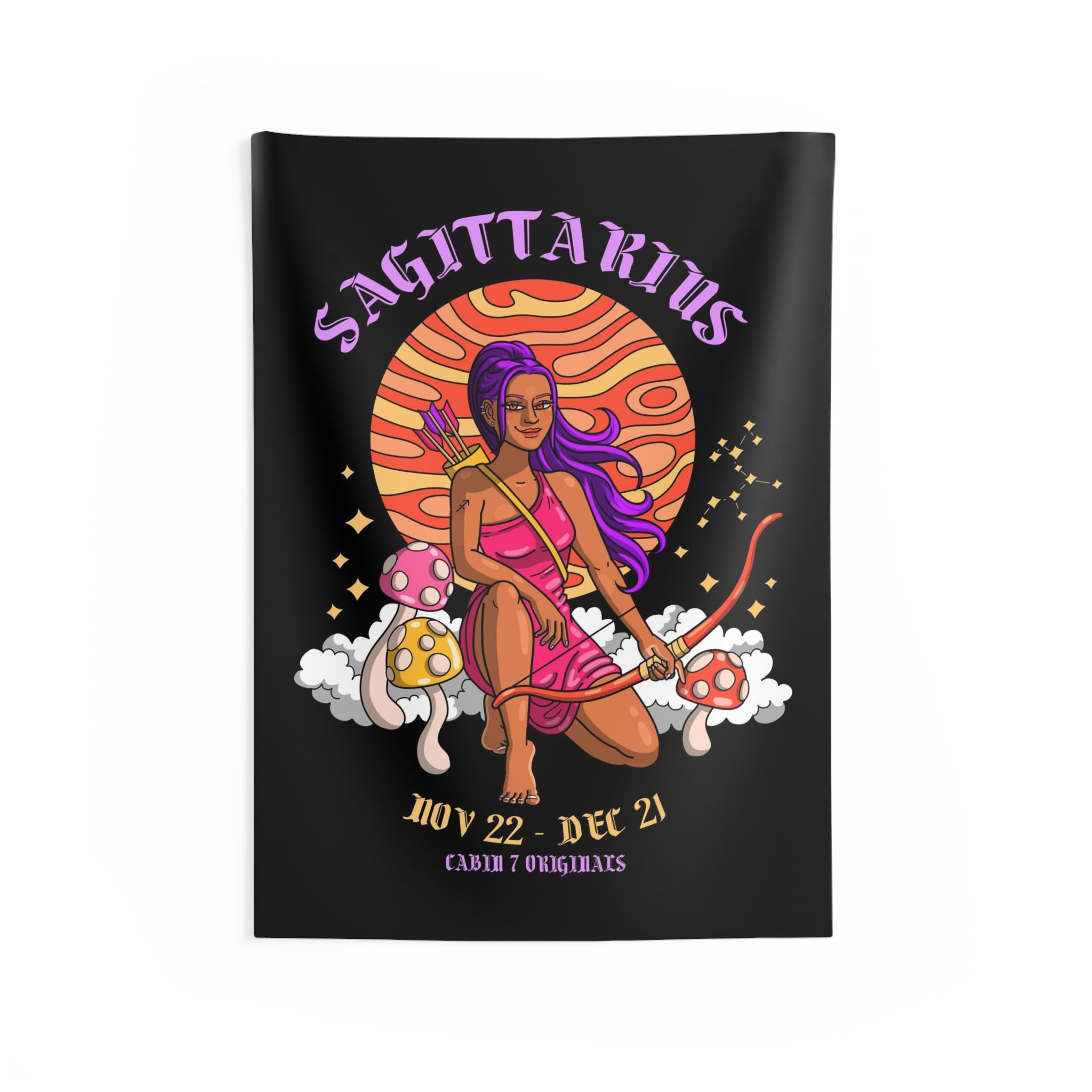 Sagittarius Wall Tapestry