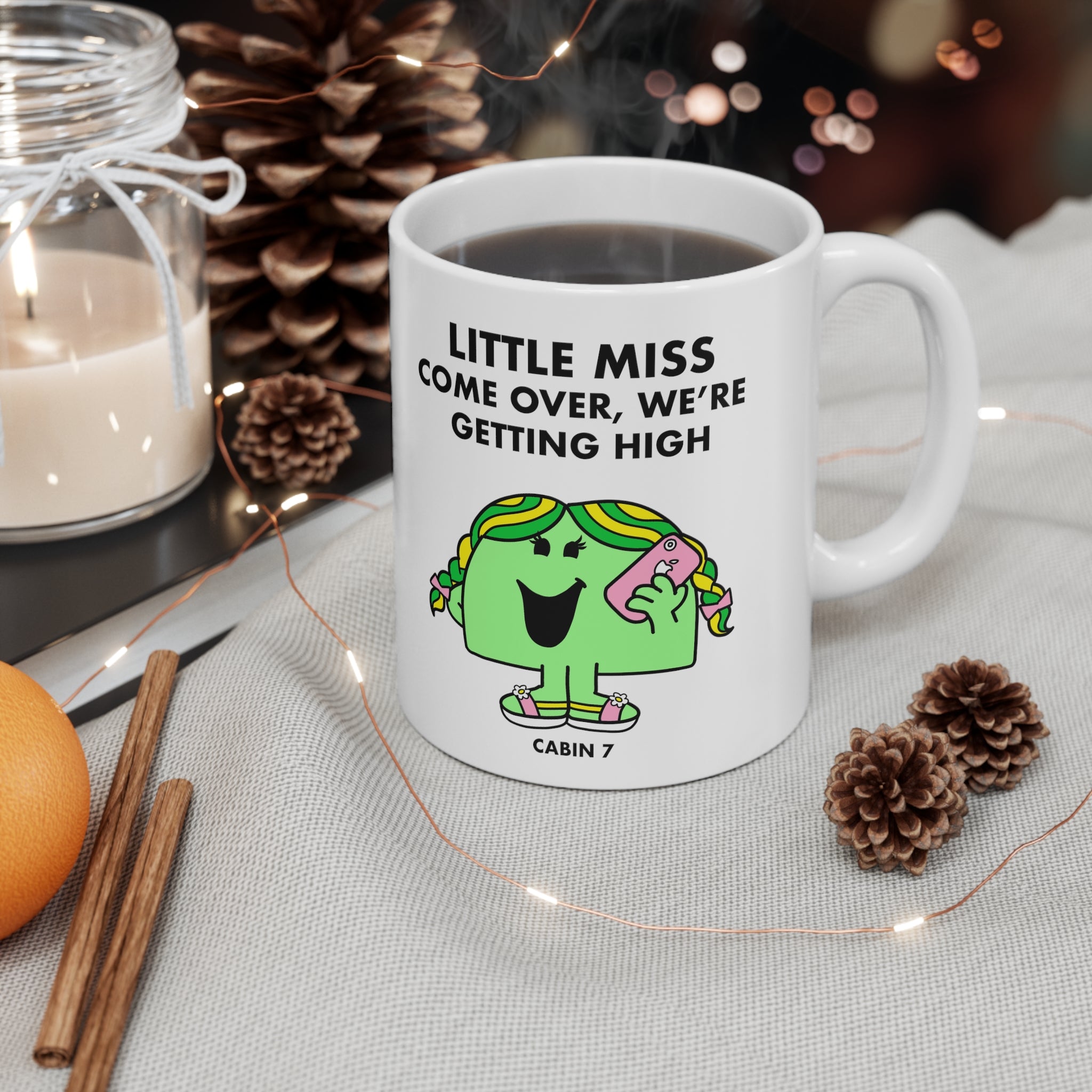Little Miss Come Over Mug