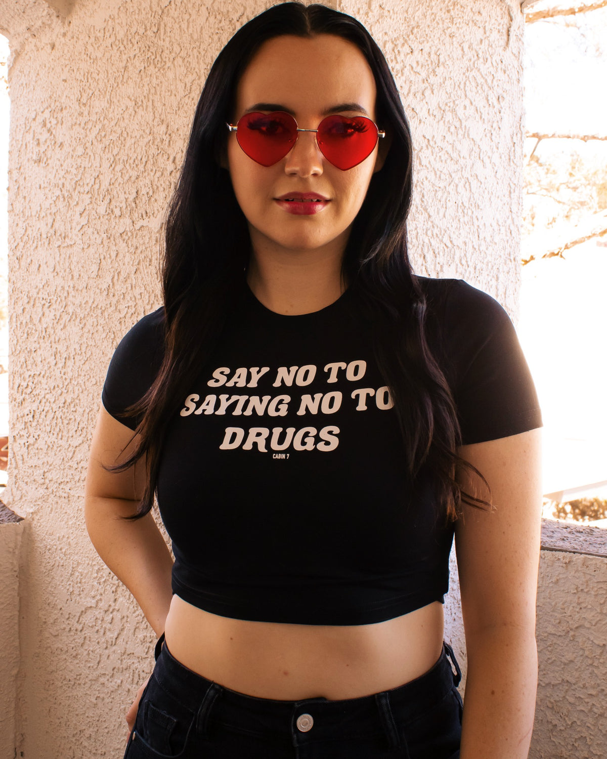 Say No To Saying No Crop Top