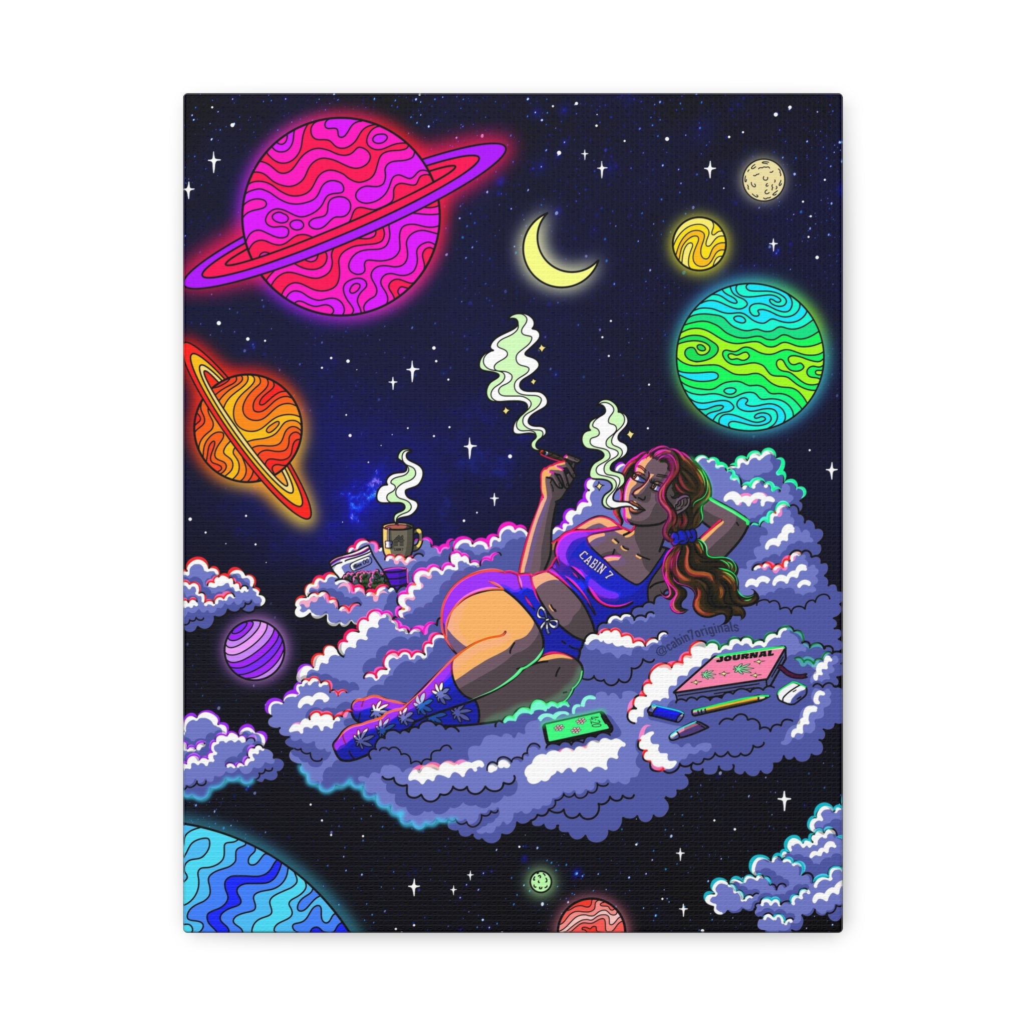 "On My Own" Canvas Print