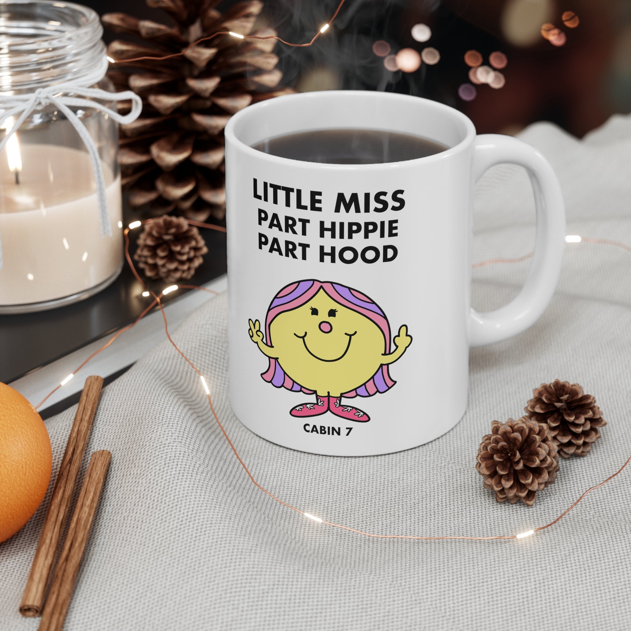 Little Miss Part Hippie Part Hood Mug