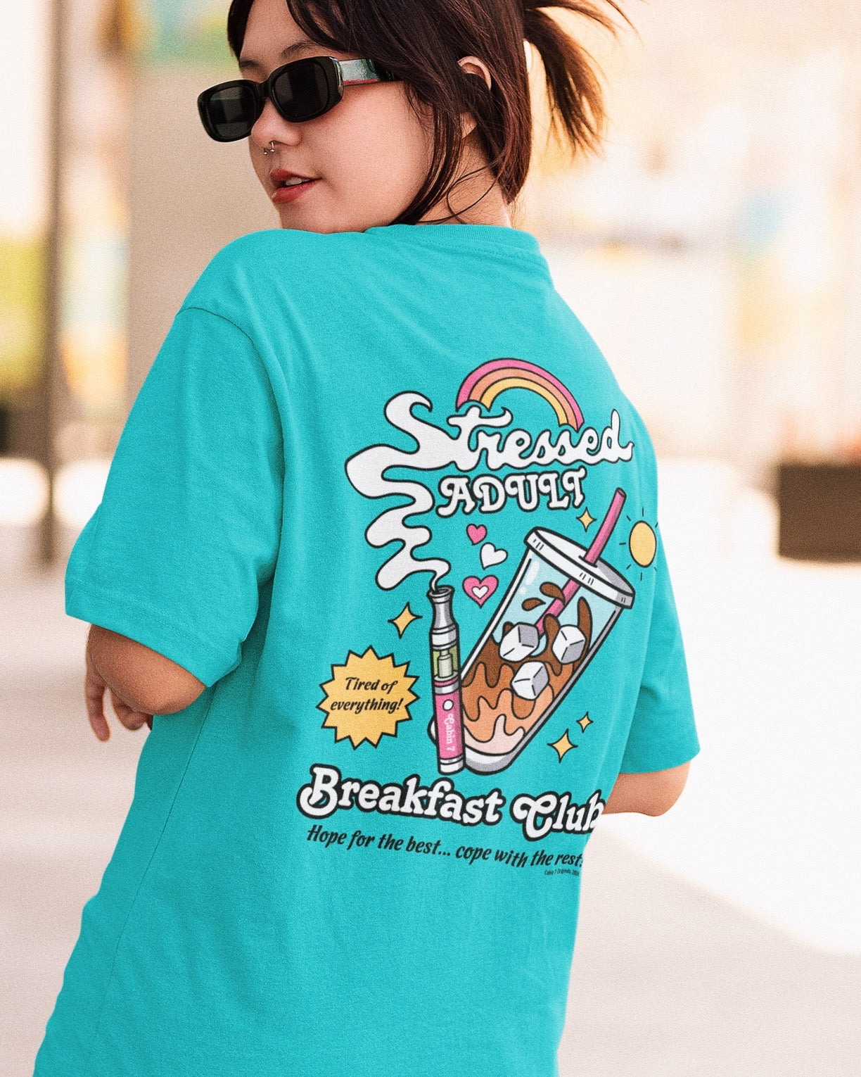 Stressed Adult Breakfast Club T-Shirt
