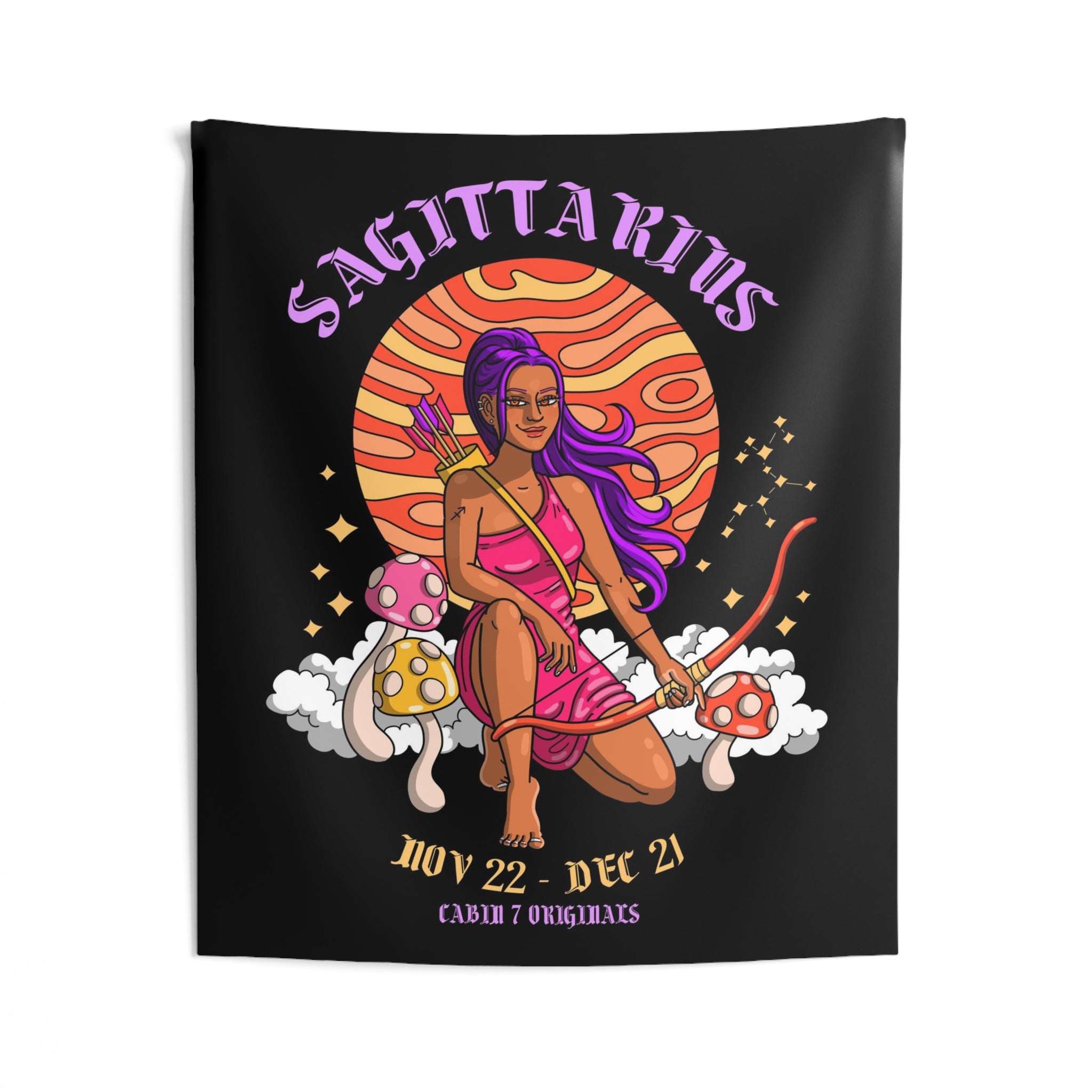 Sagittarius Wall Tapestry