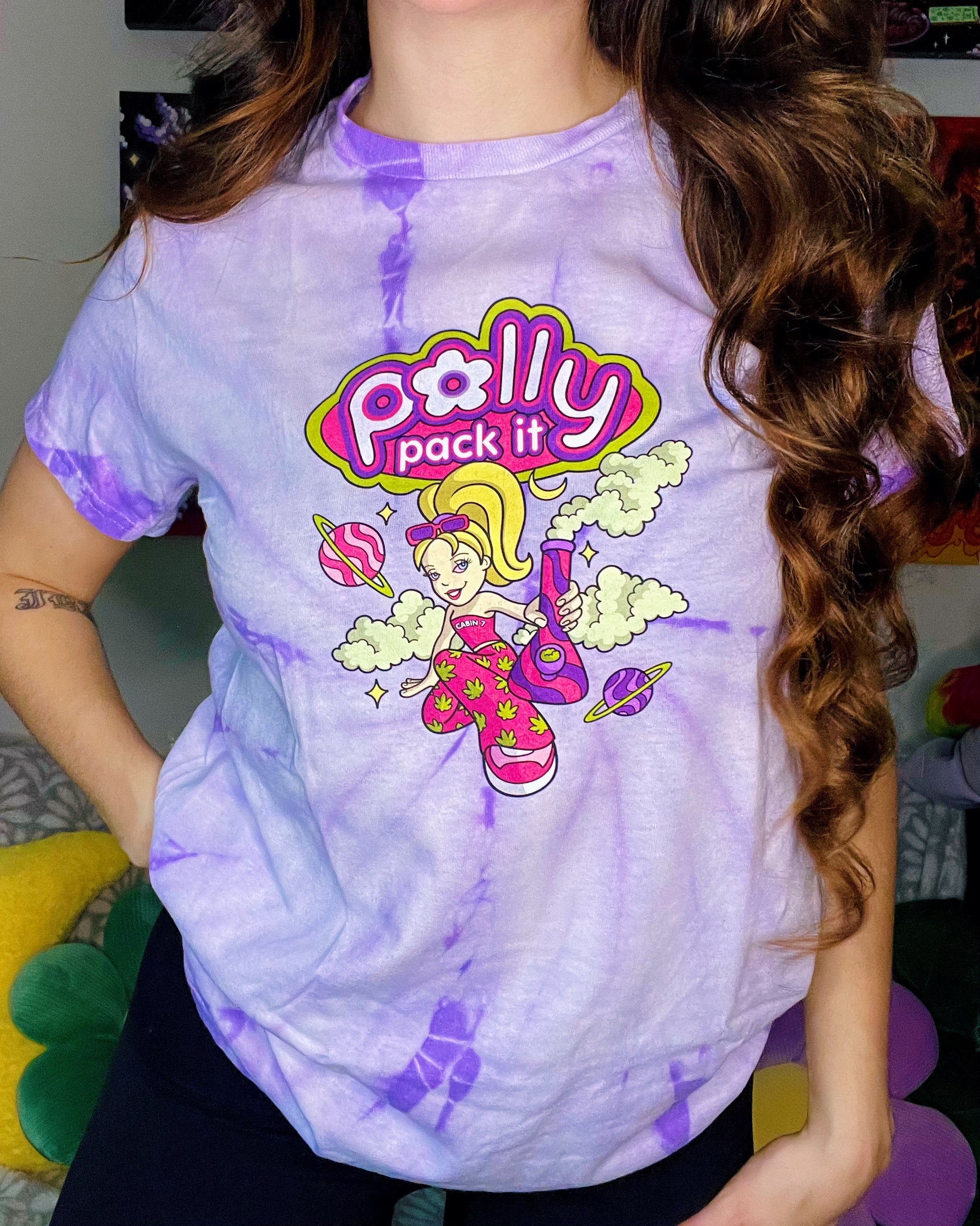 Polly Pack It Tie Dye T-Shirt