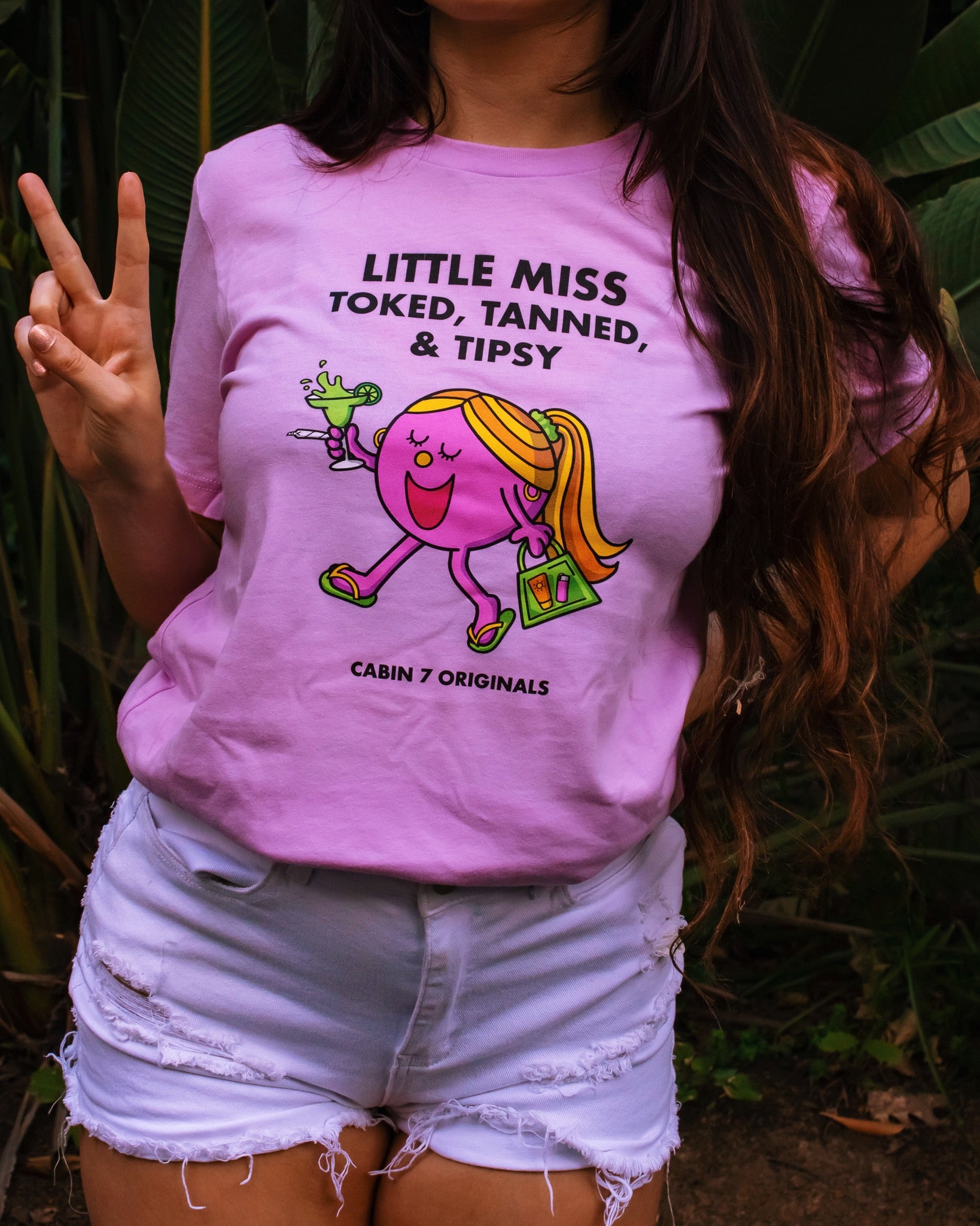 Little Miss Toked, Tanned, & Tipsy T-Shirt
