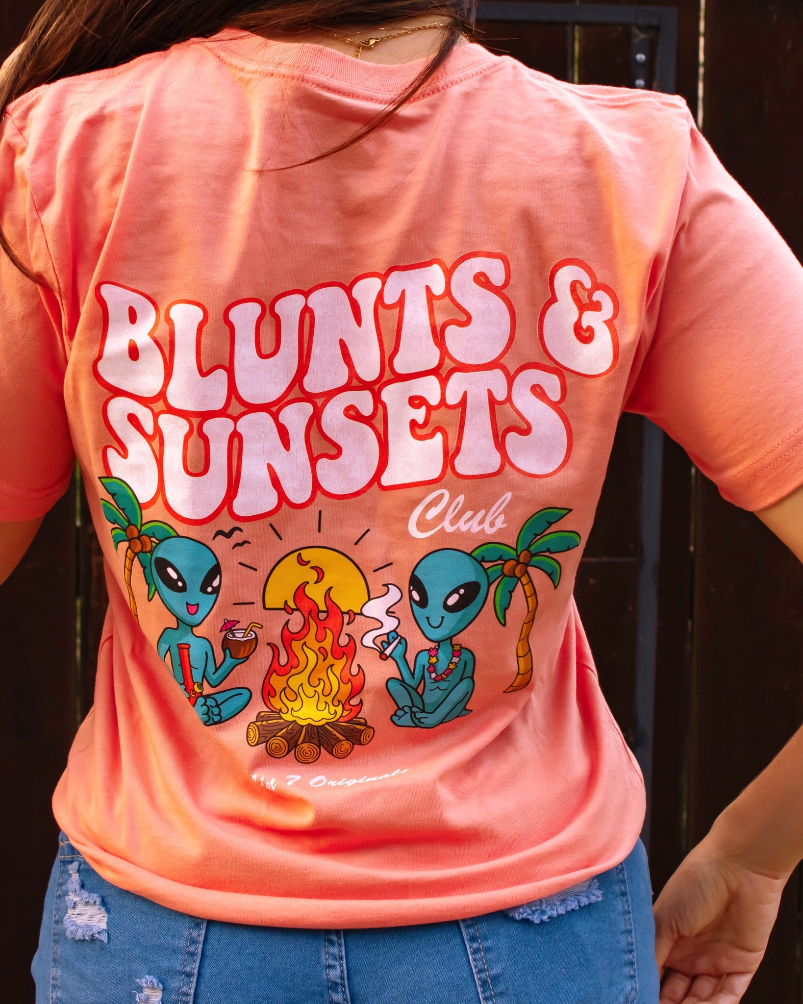 Blunts & Sunsets Club T-Shirt
