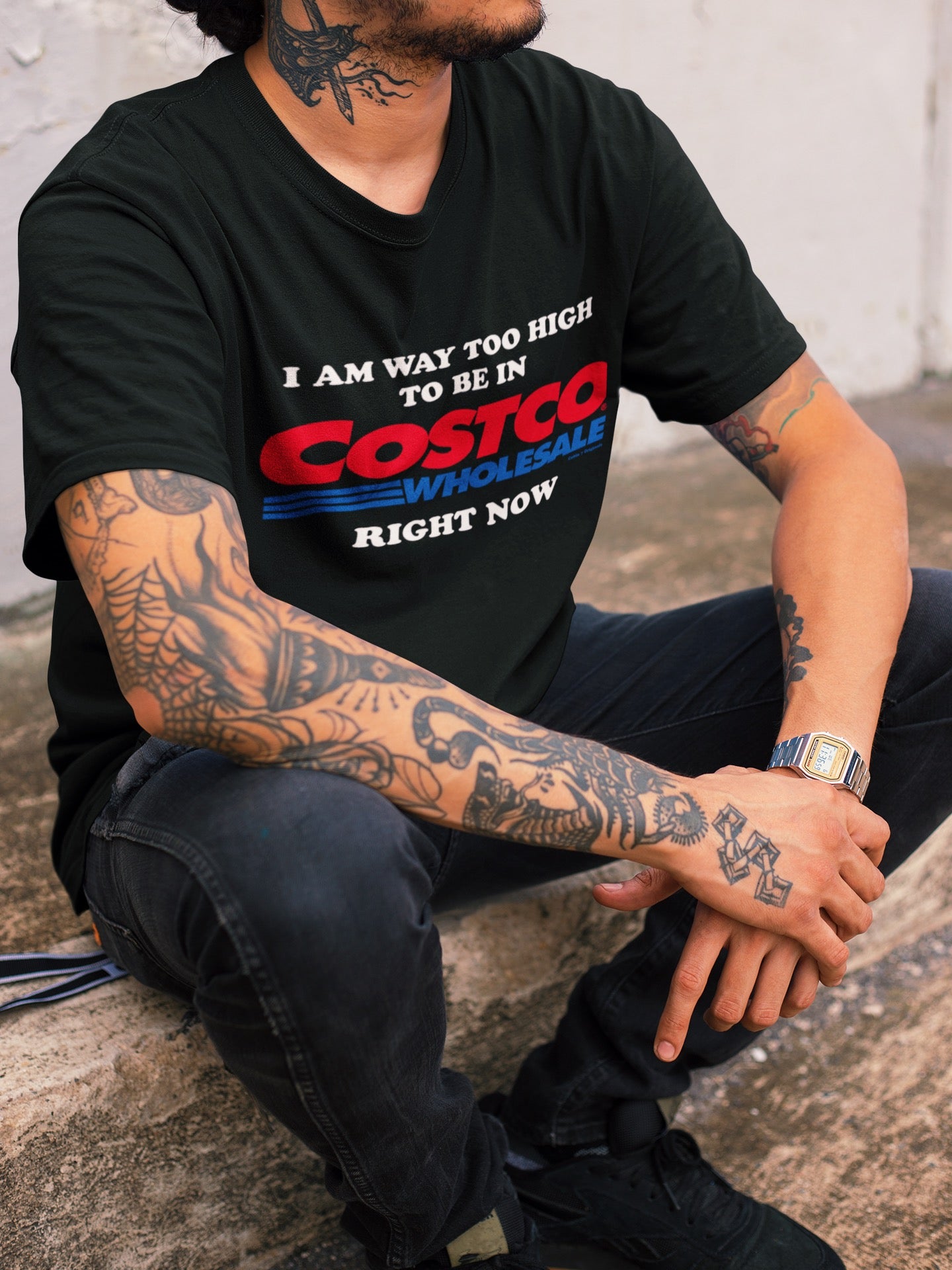 I'm Way Too High To Be In Costco T-Shirt