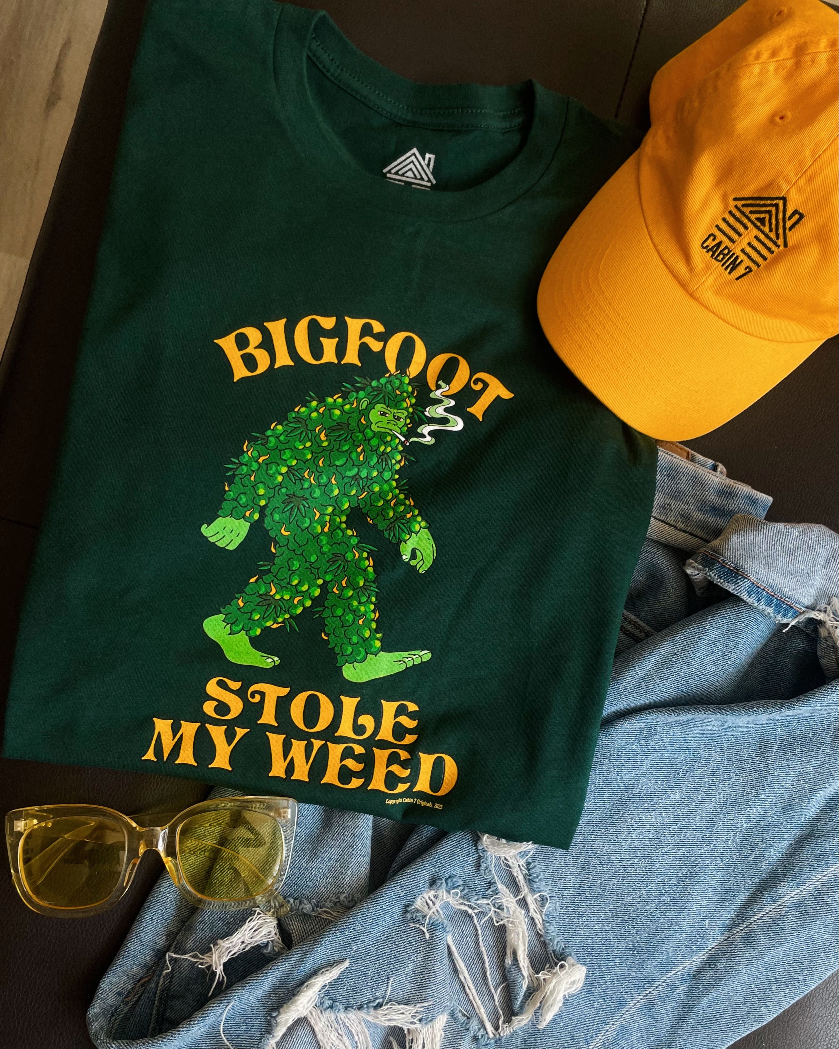 Bigfoot Stole My Weed T-Shirt