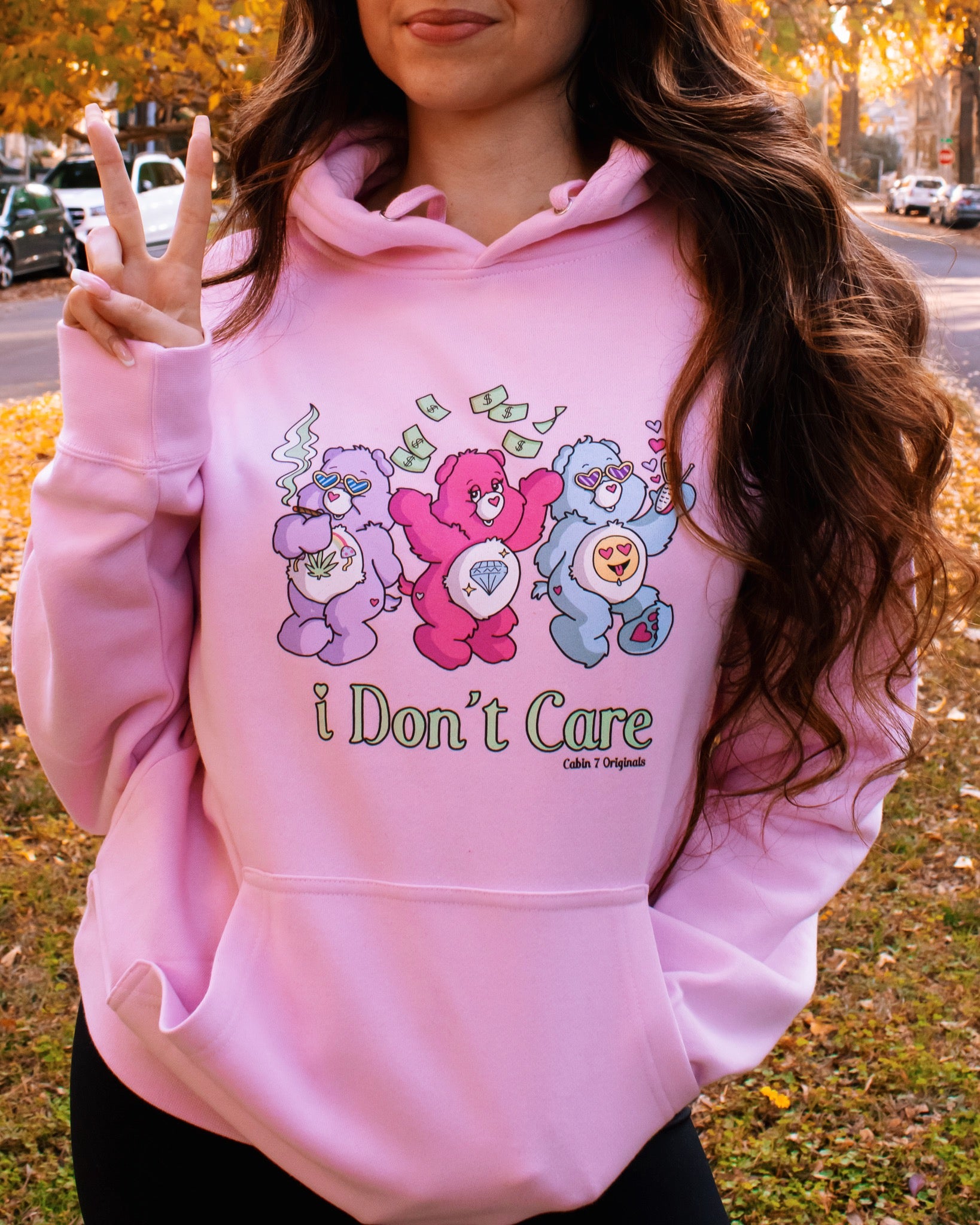 I Don't Care Hoodie