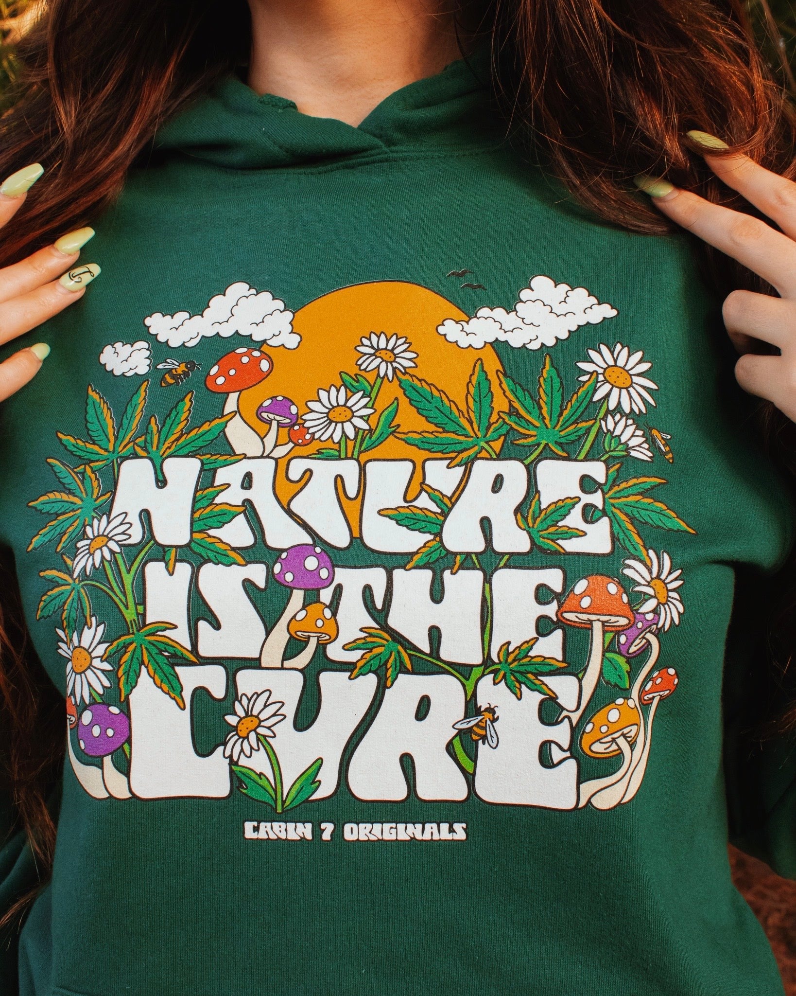 Nature Is The Cure Hoodie