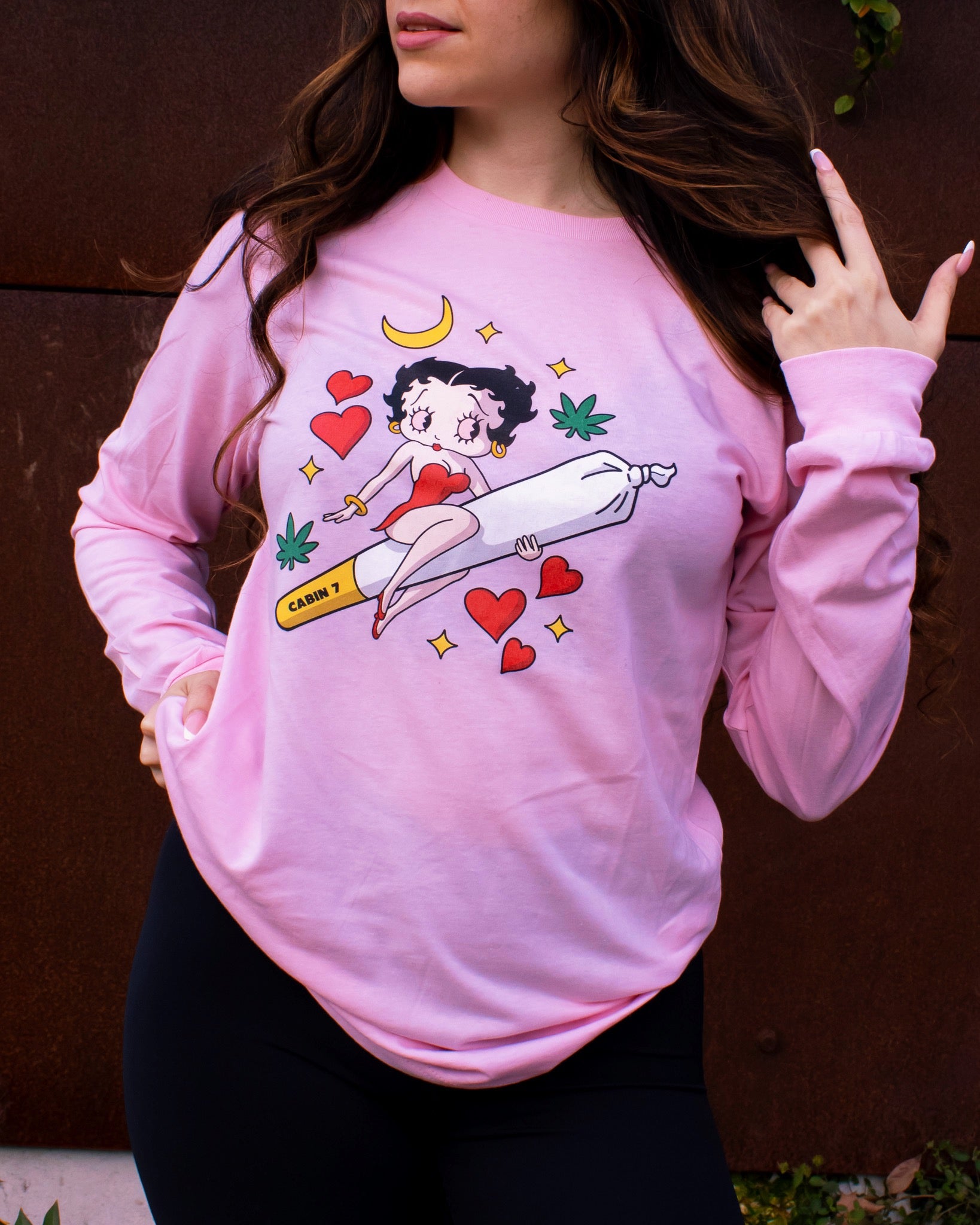Blazed Betty Long Sleeve T-Shirt