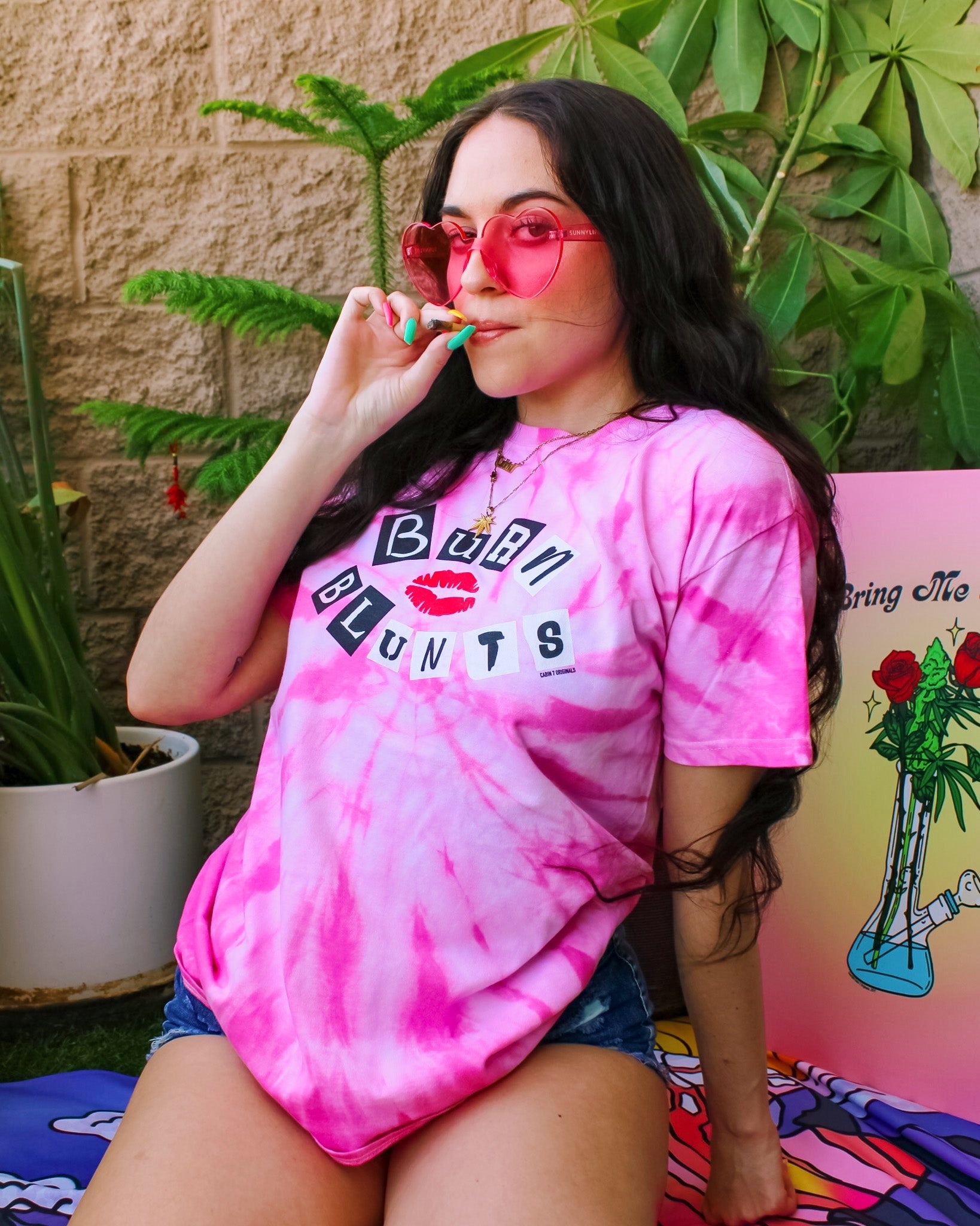 Burn Blunts Tie Dye T-Shirt