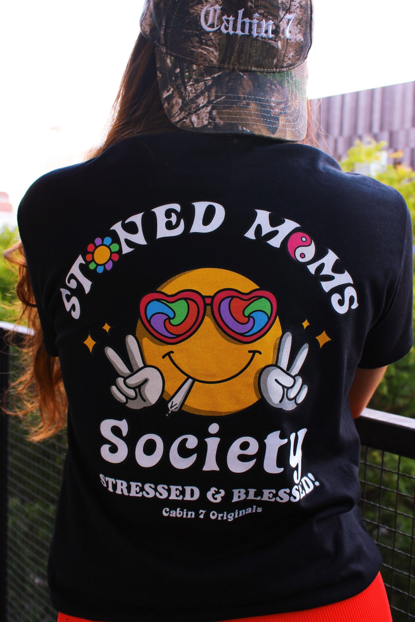Stoned Moms Society T-Shirt (Black)