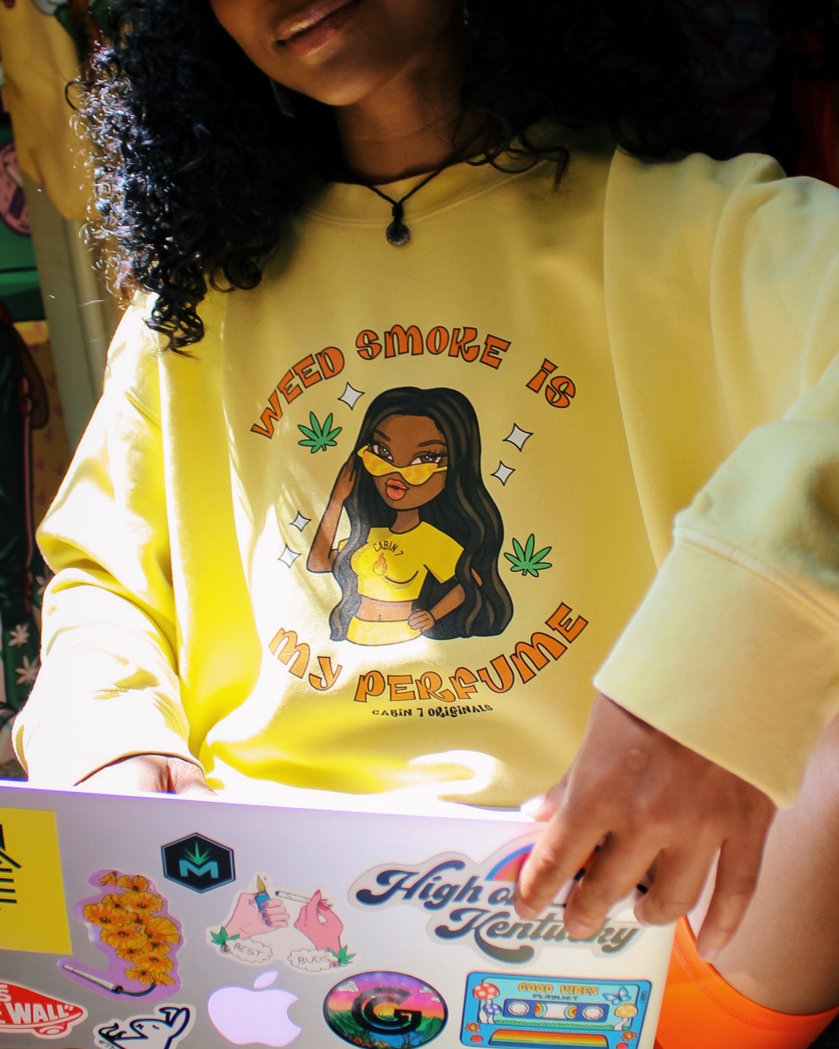 Weed Smoke Is My Perfume Sweatshirt